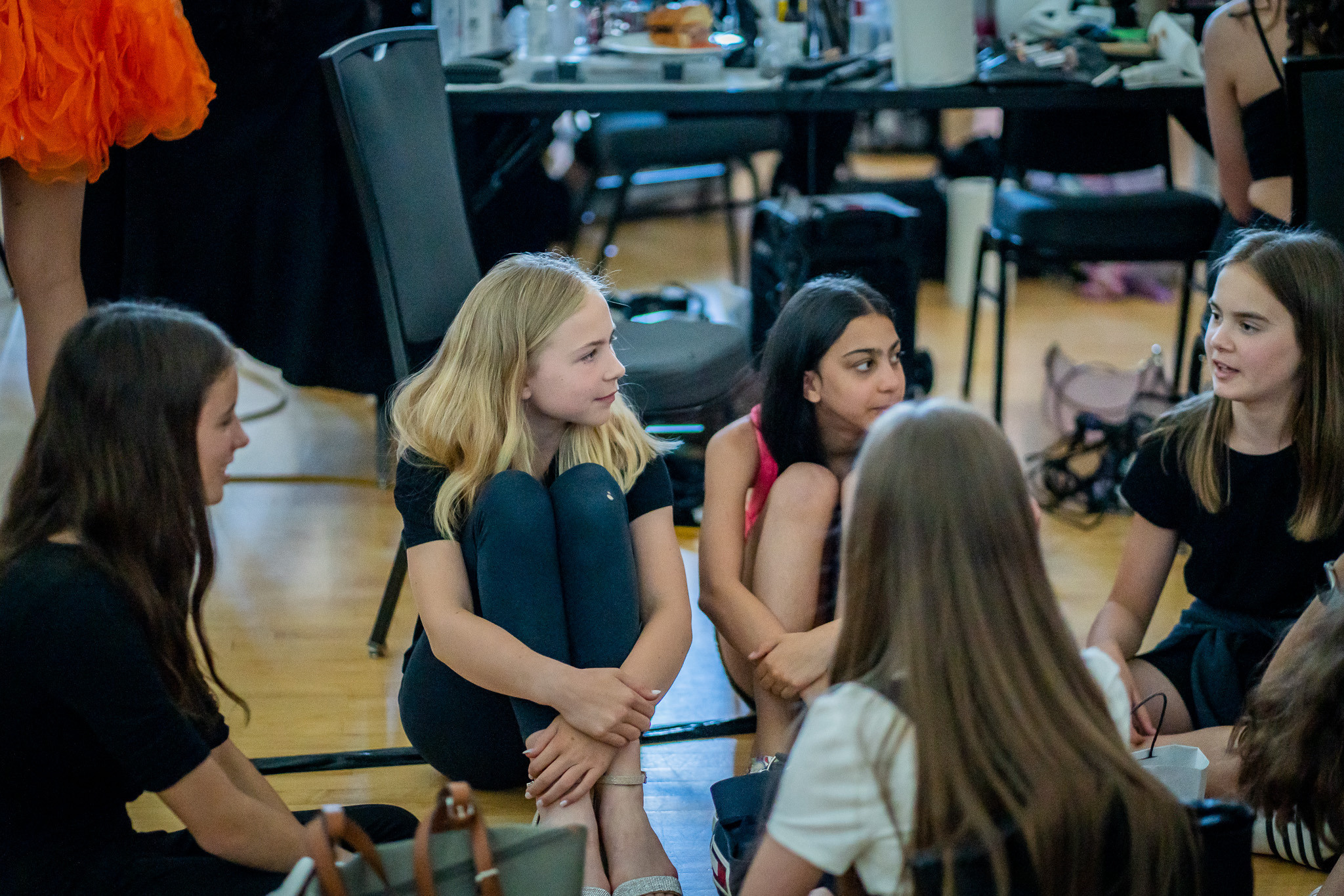 Glam Z Gala 2023 BTS. Vancouver Kids Photographer