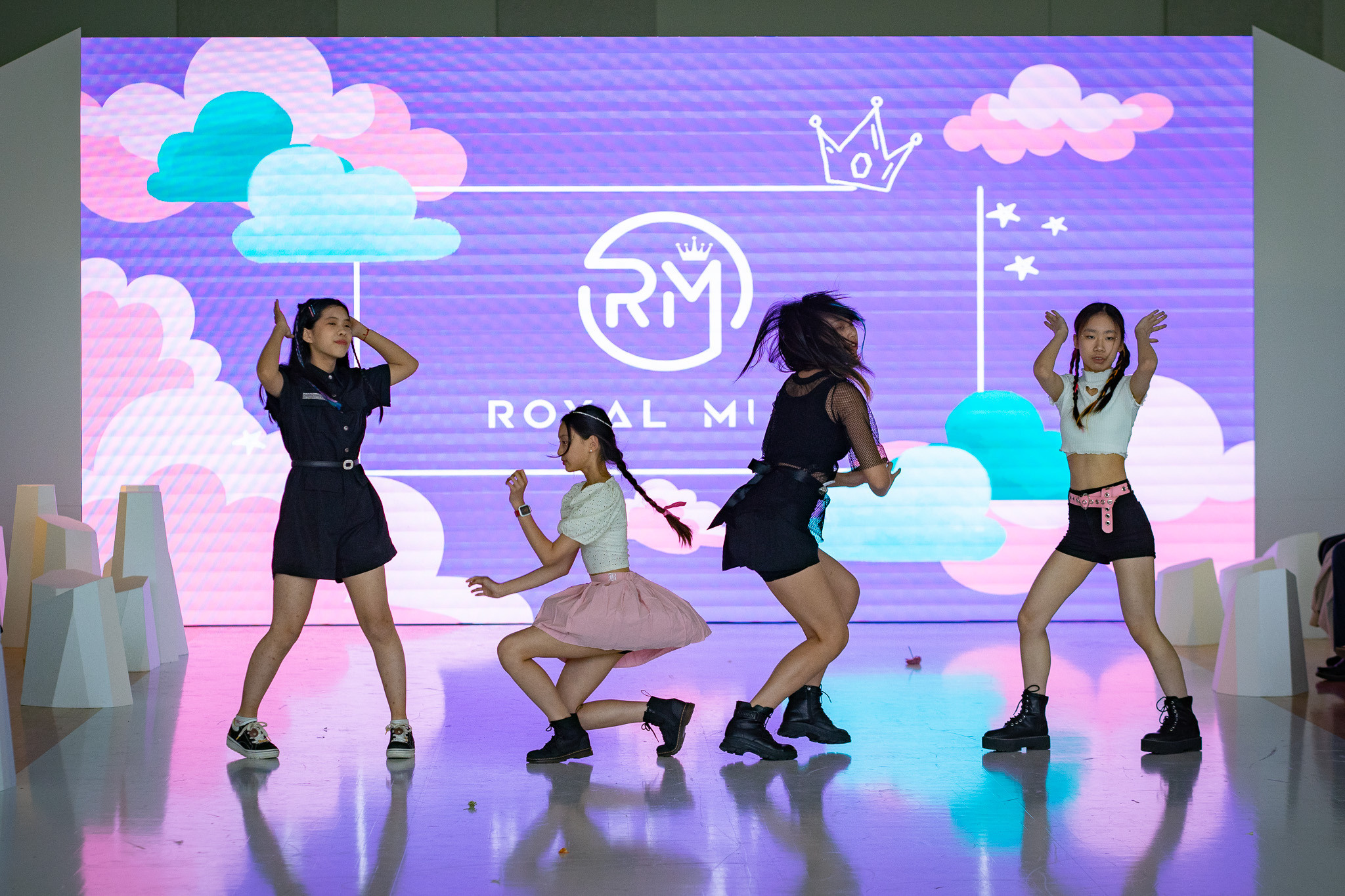 Glam Z Gala 2023 runway. Vancouver Kids Photographer