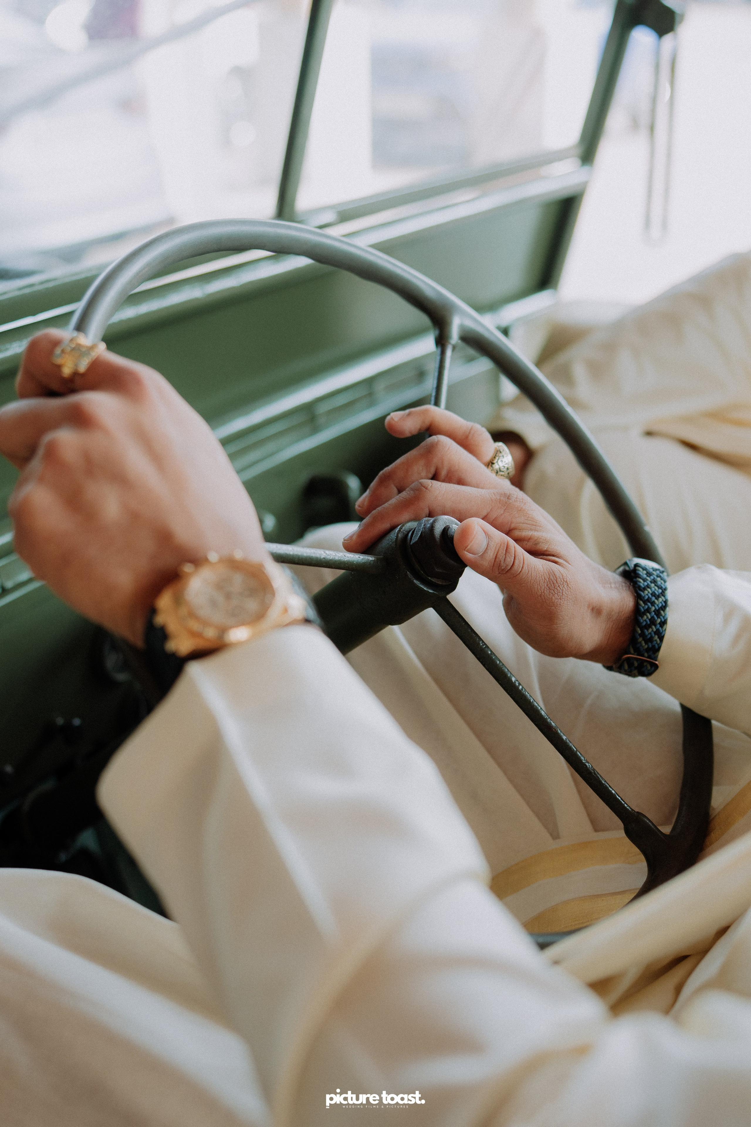 Blessing of Rajiv & Aashna. Fine art Wedding Photographers in India & Canada