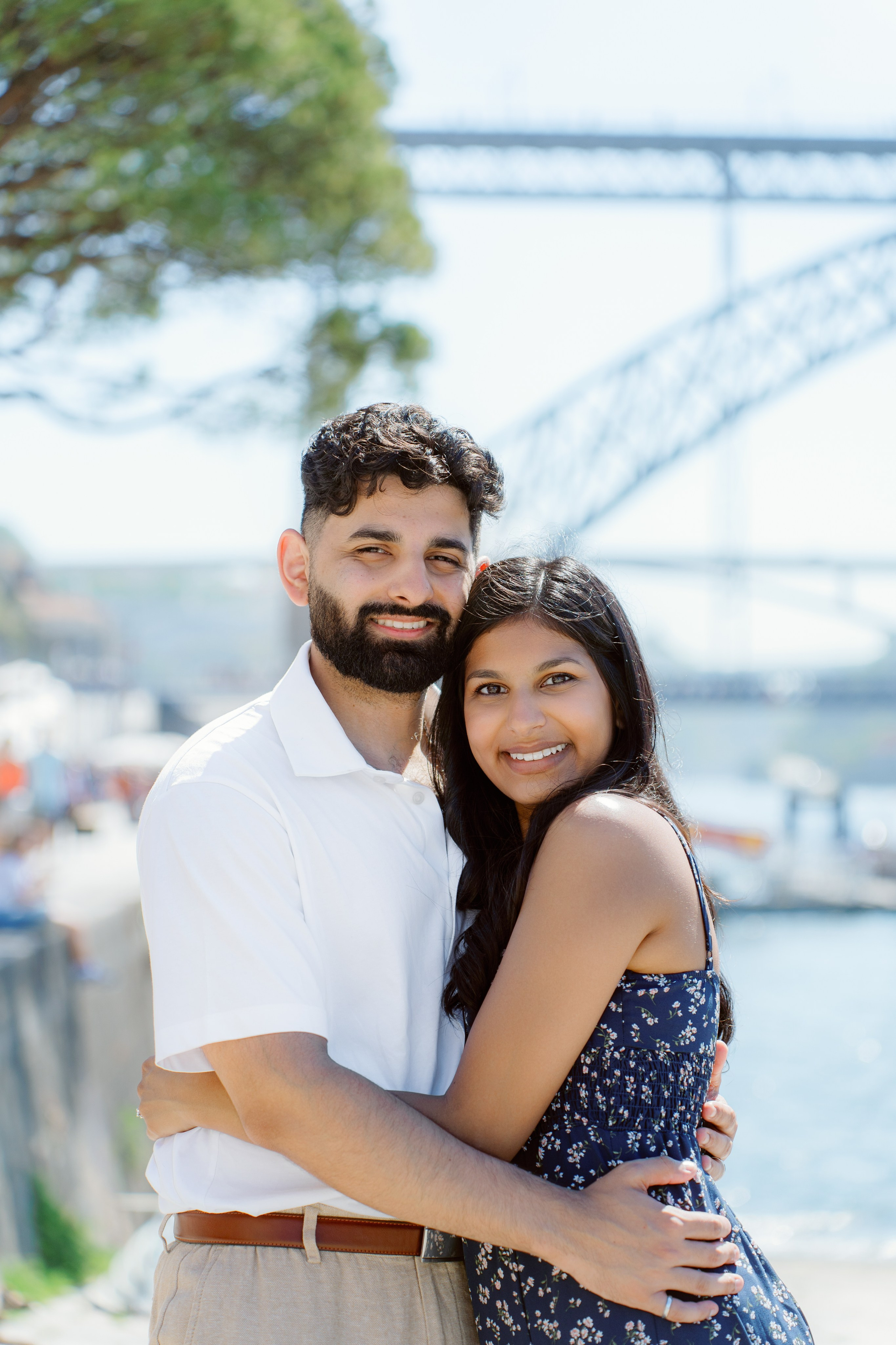 Krishani & Sagar in Porto. Porto Travel Photographer | Couples & Vacation Photos in Portugal — WePortugal