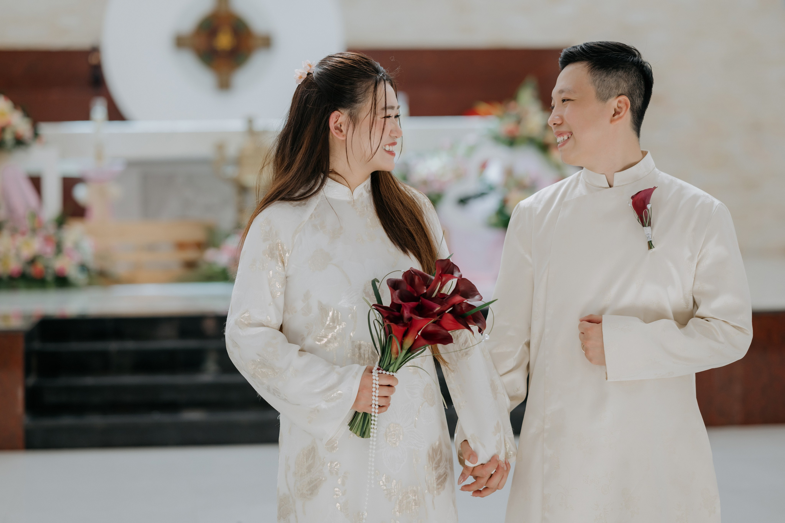 Church Wedding / TRANG & TUONG. Saigon Wedding Present | Art Beyond Moments