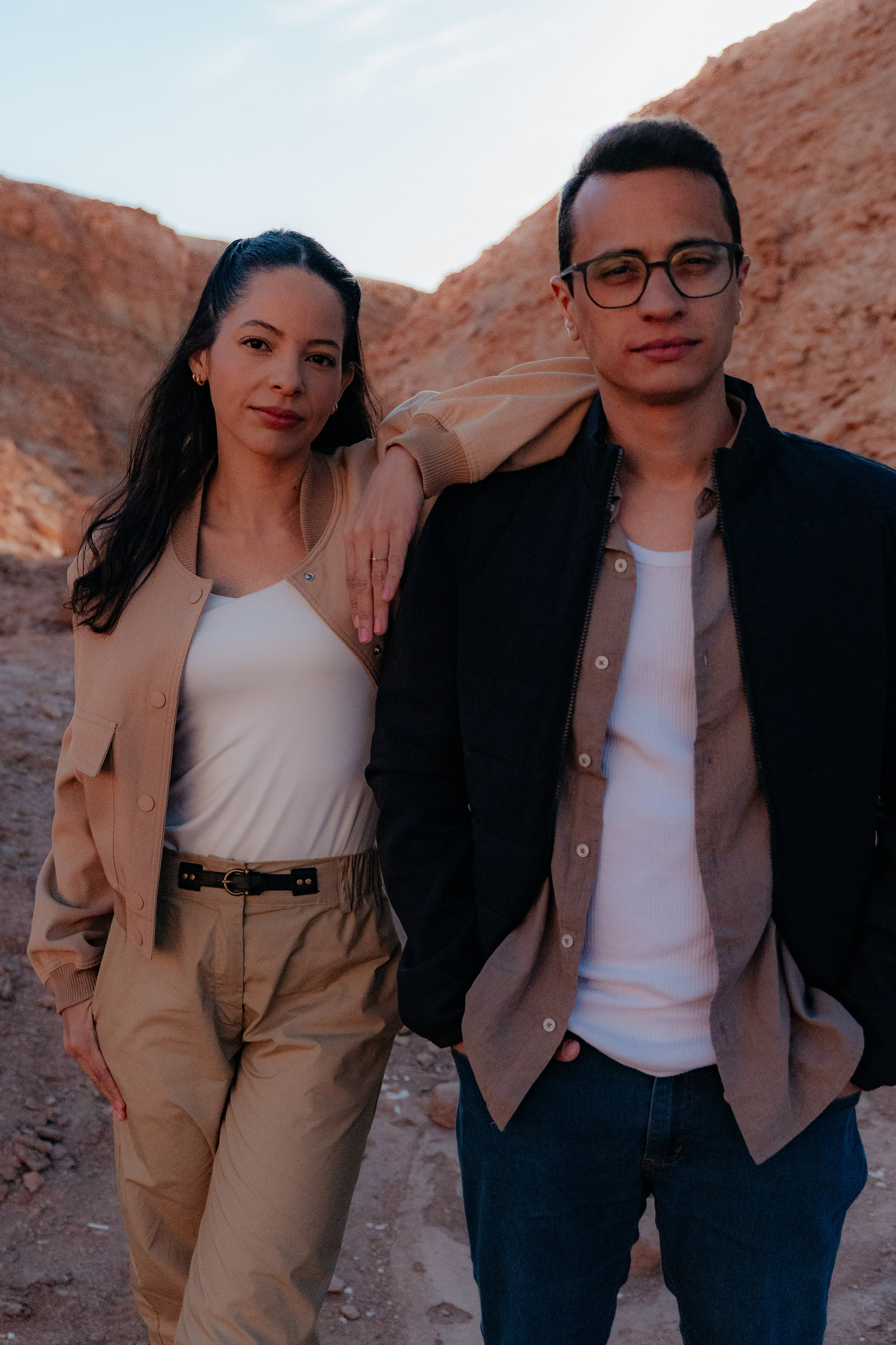 Sessão casual no Vale dos Cogumelos. Fotógrafo em San Pedro de Atacama