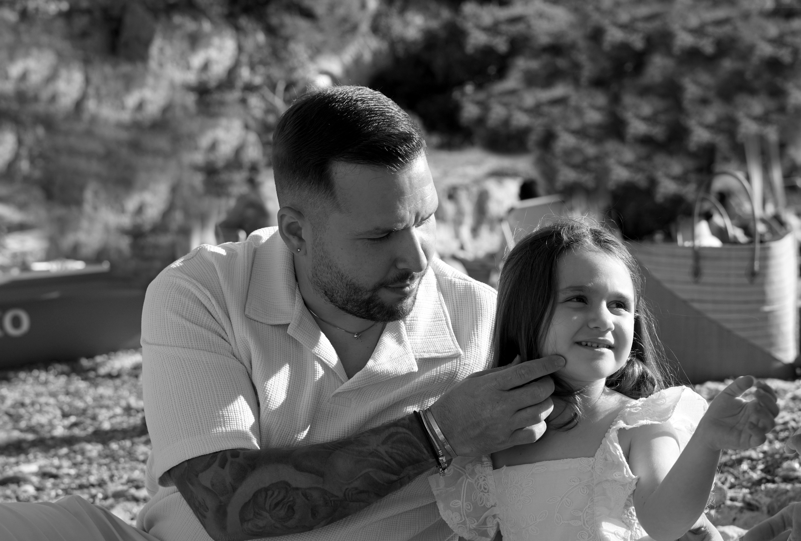 Mariateresa, Chloe e Enzo a Polignano a Mare. Fotografa e Videografa in Puglia Sokhova Albina