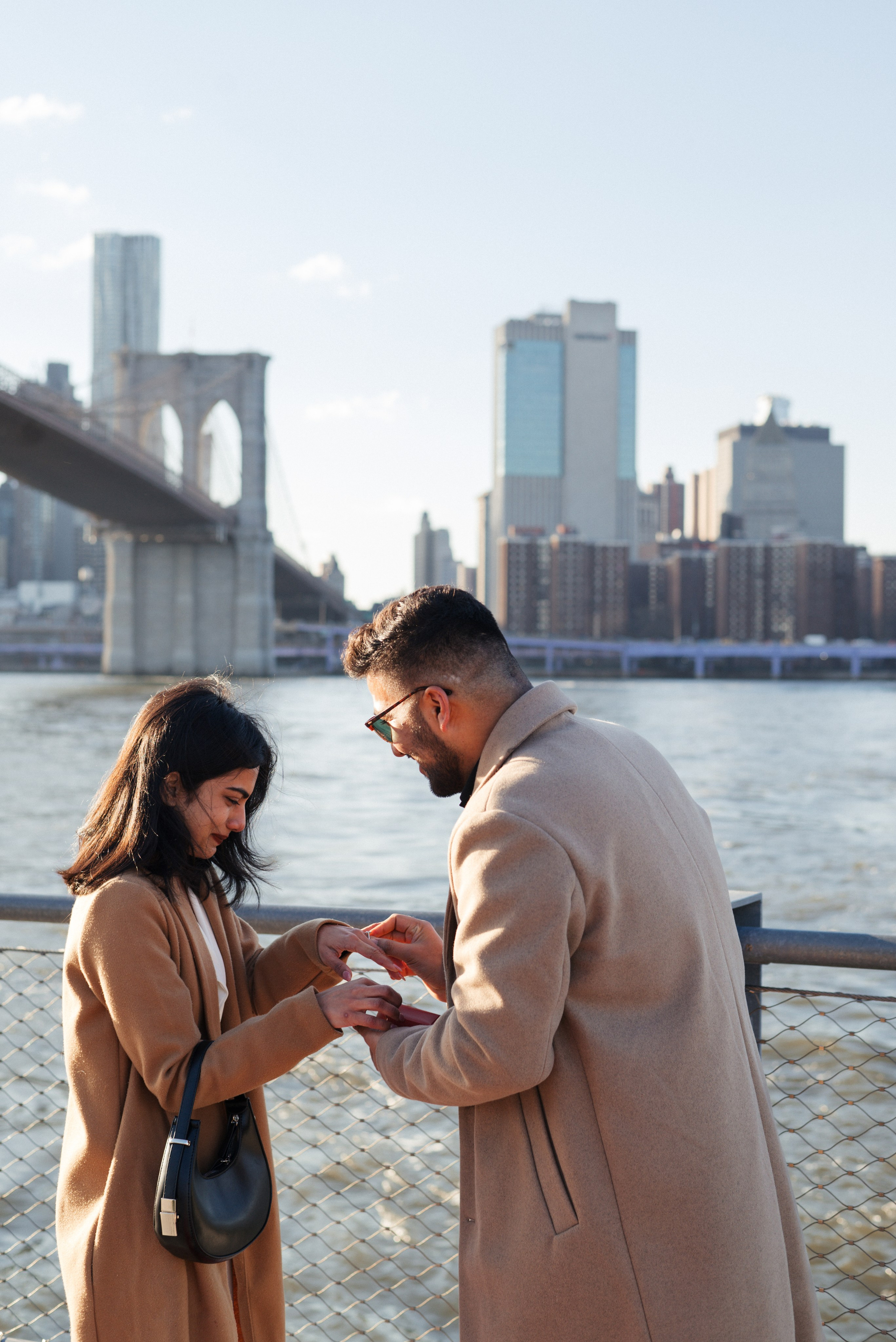 Brooklyn Proposal. Irina Goncharenko — NYC Photographer