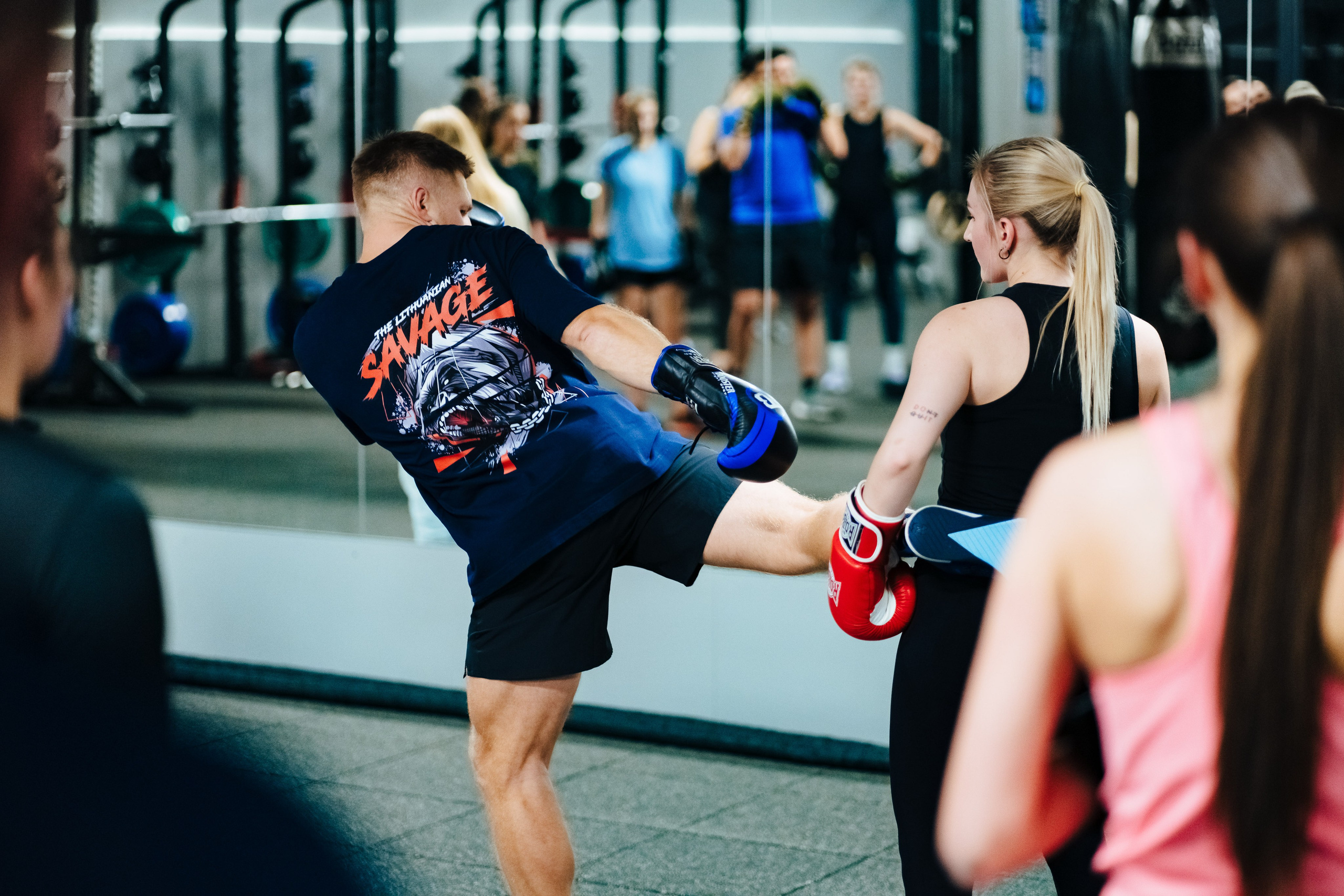 Gym+ Muay Thai. OnePIXEL