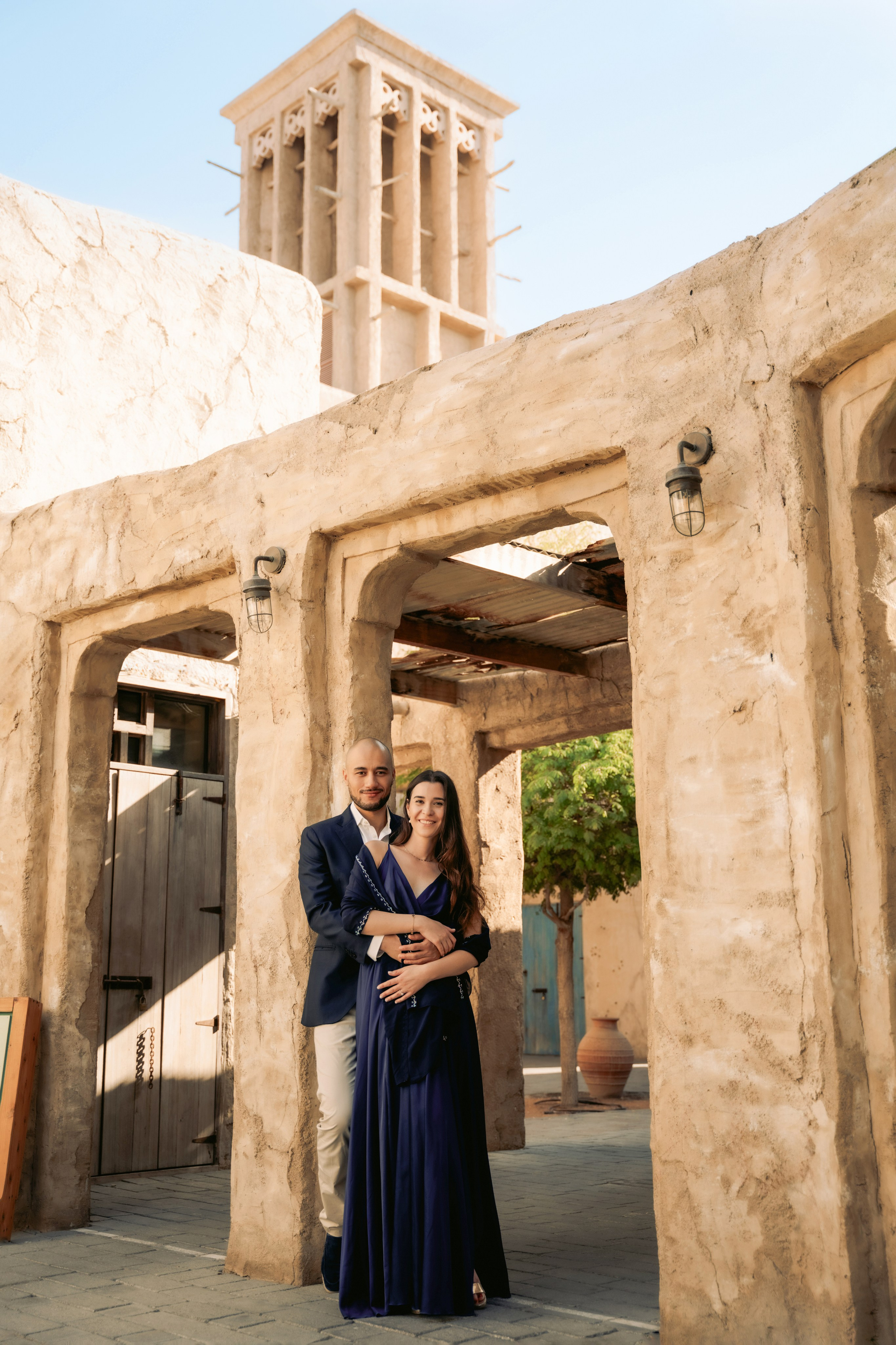 Old Dubai, New Love. Angela Iakovleva — Family Photographer in Dubai