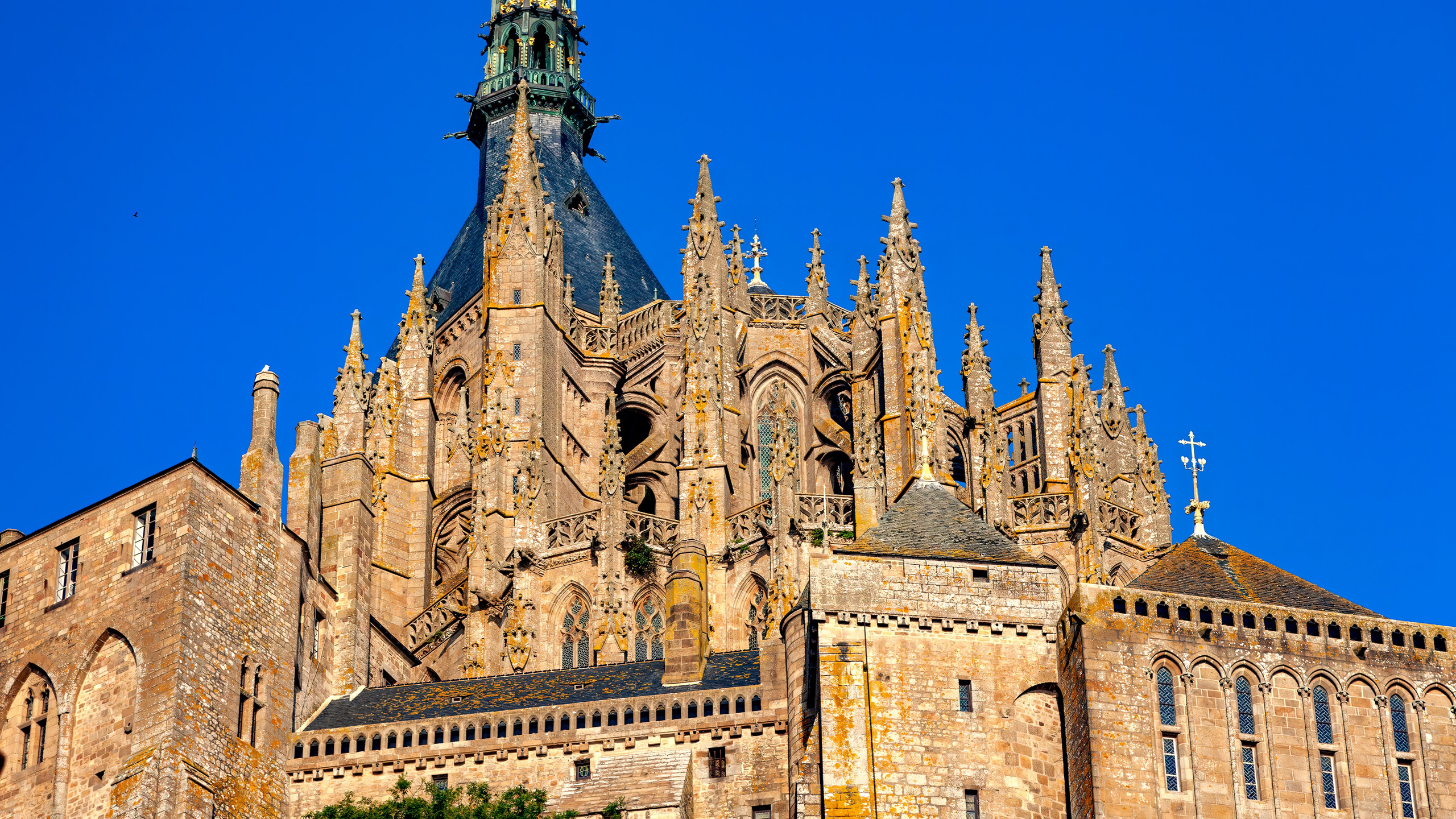 184.Abbey of Mont Saint Michel.France.21.9.2024. Путешествия в формате 360......
