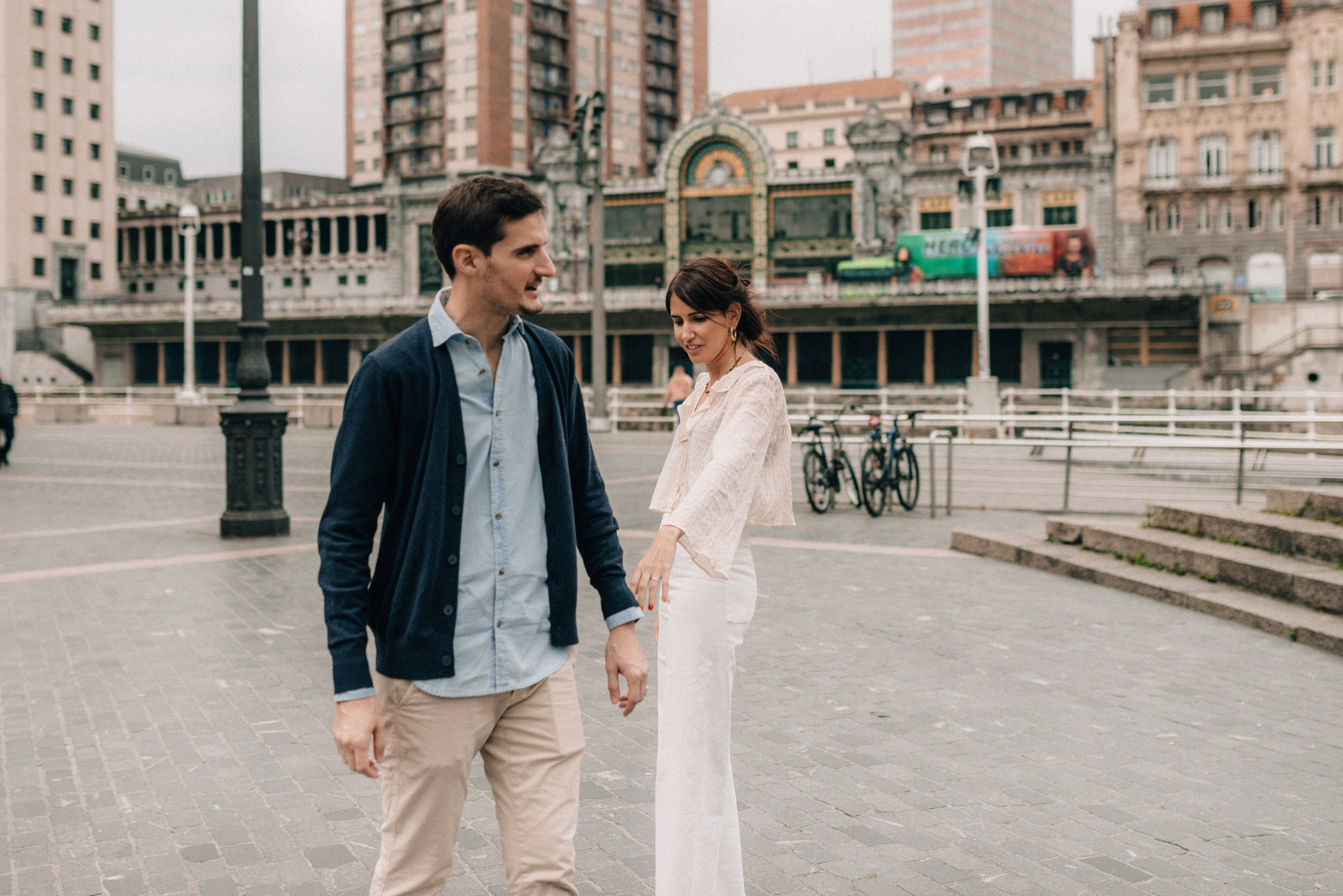 Couples photoshoot. Photographer in Bilbao Irina Makou