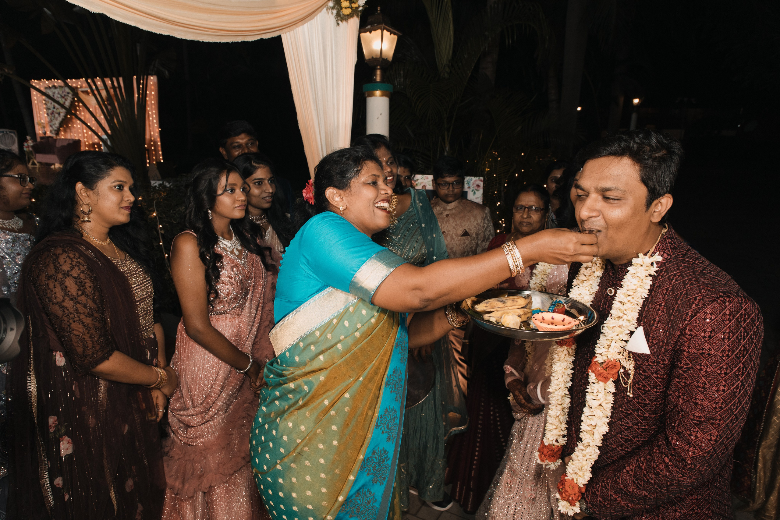 Sagaya & Rakesh. Agam Vizha