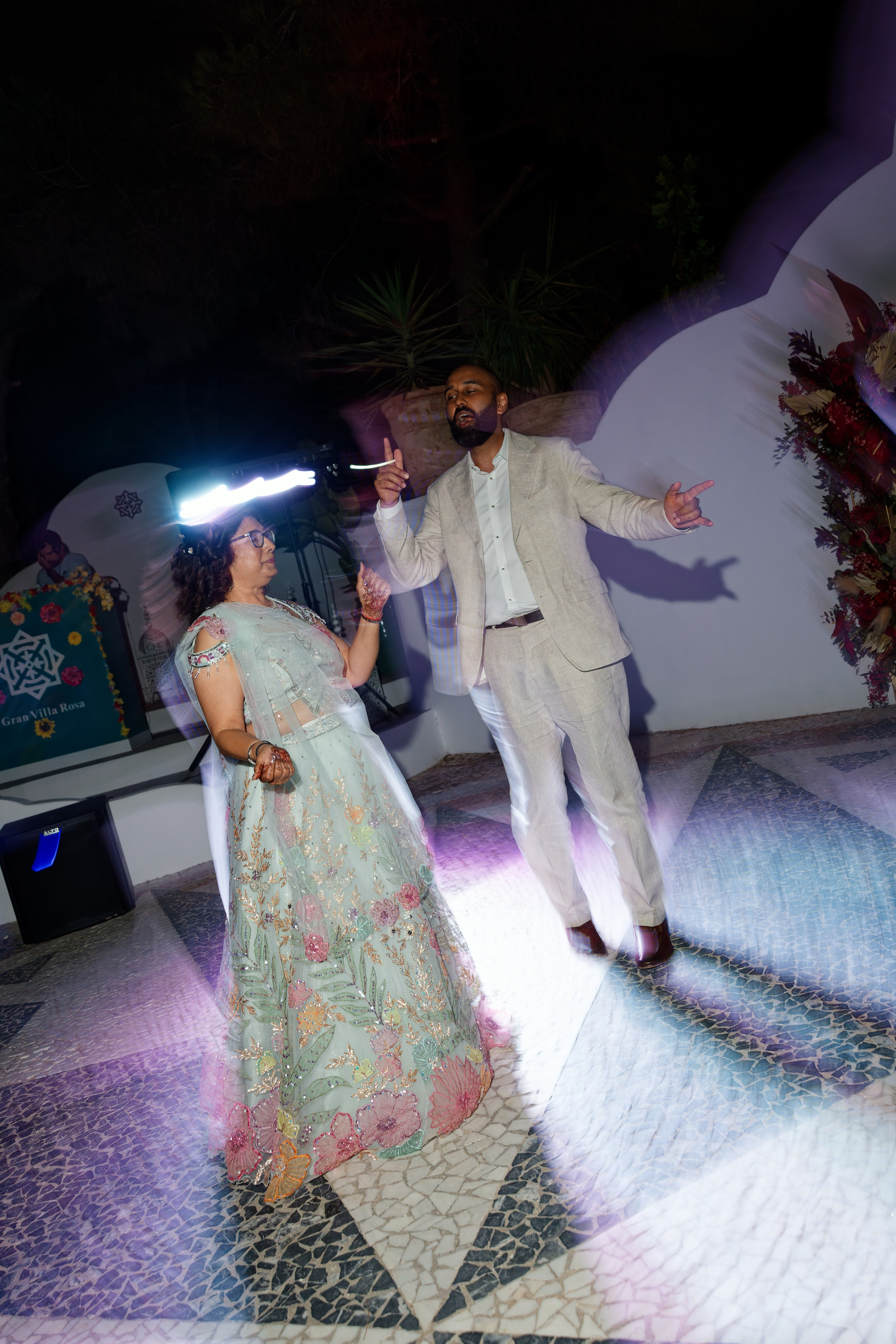 Indian wedding at Gran Villa Rosa, Barcelona