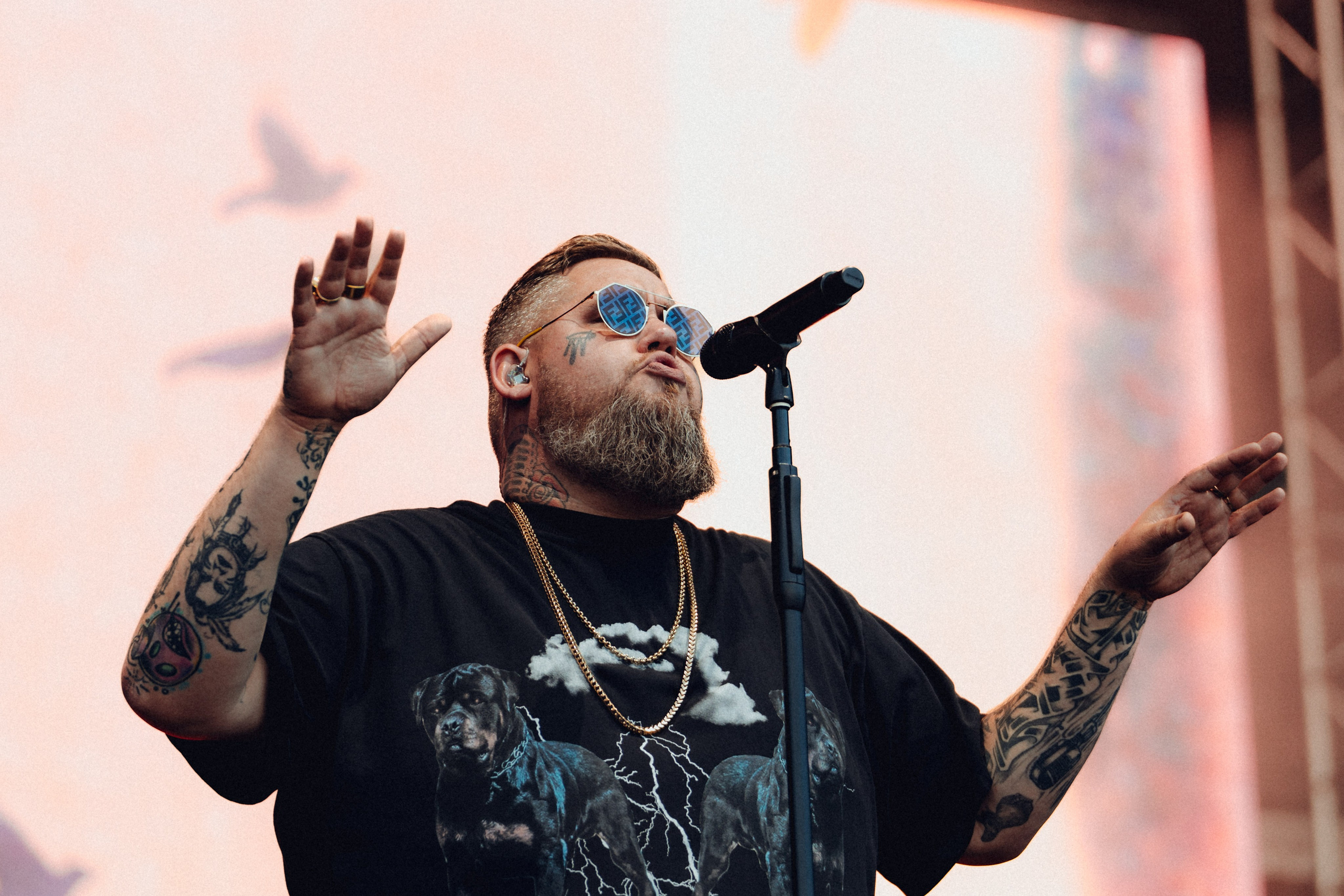 Rag’n'Bone Man. Metronome Fest. Concert and portrait photographer in Prague