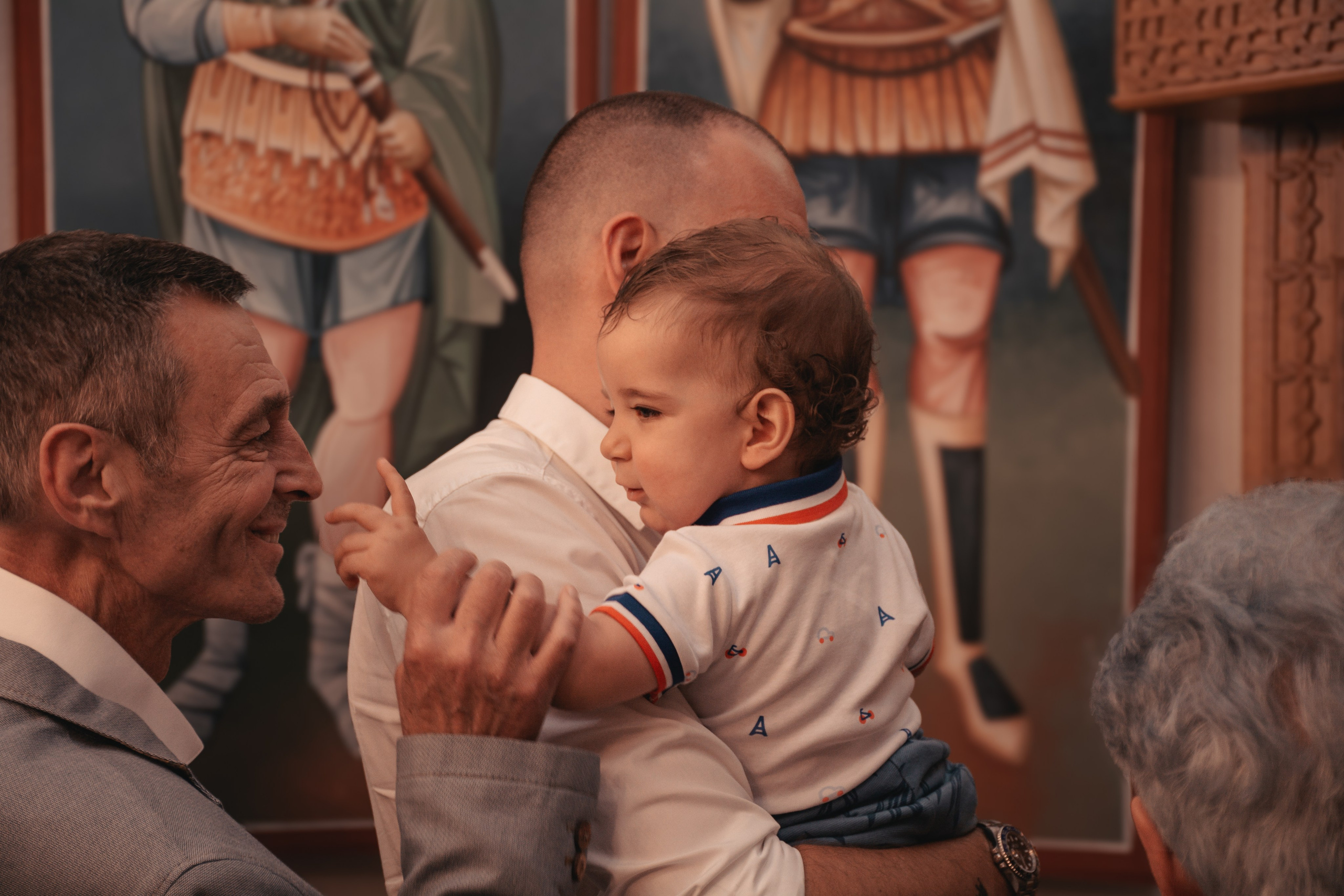 Lazar, krštenje i rođendan. BambinaaPhotography