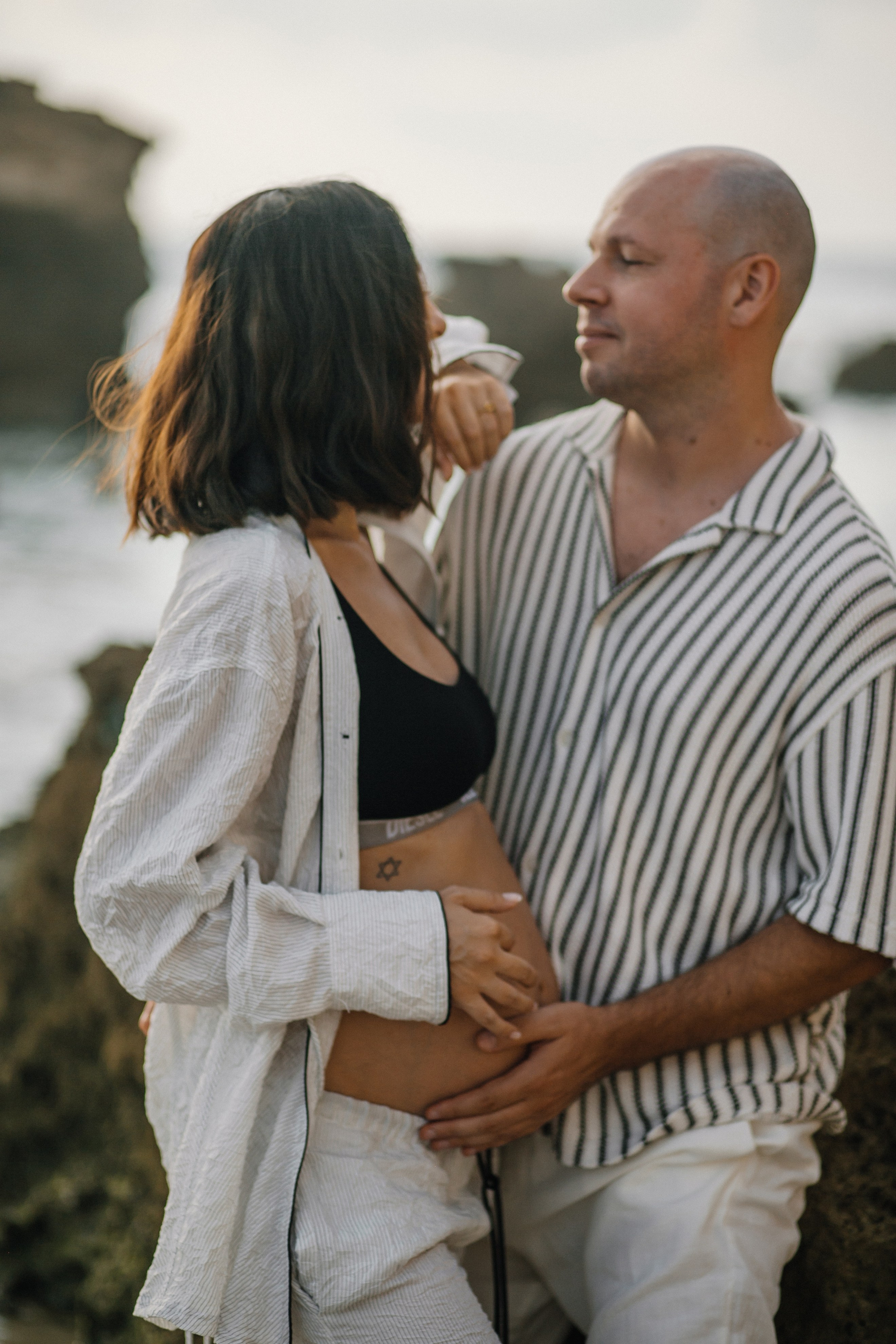 Katya & Fil Givat Olga. Family photographer in Israel