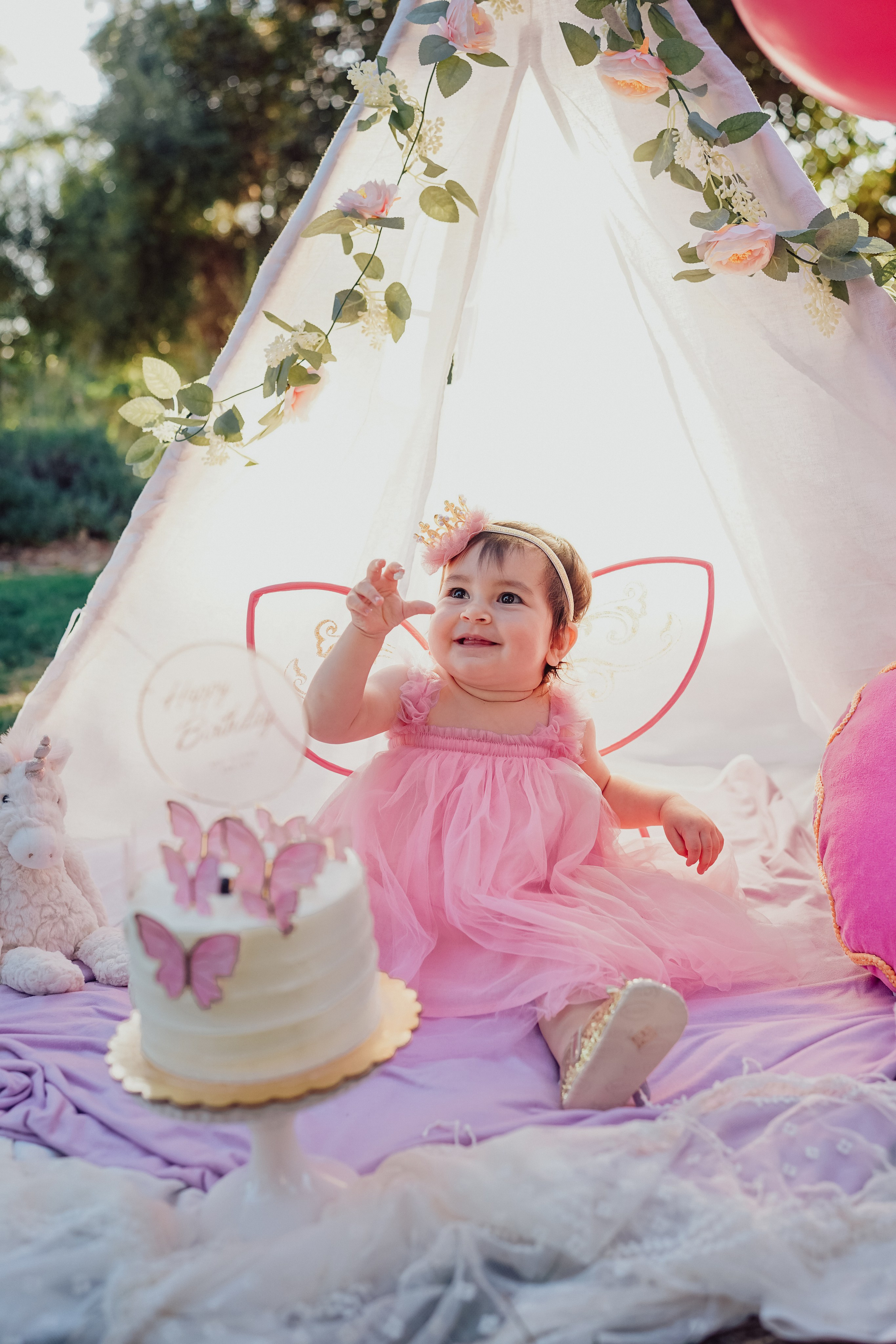Cake Smash. Maternity, family and newborn photography in San Francisco Bay Area