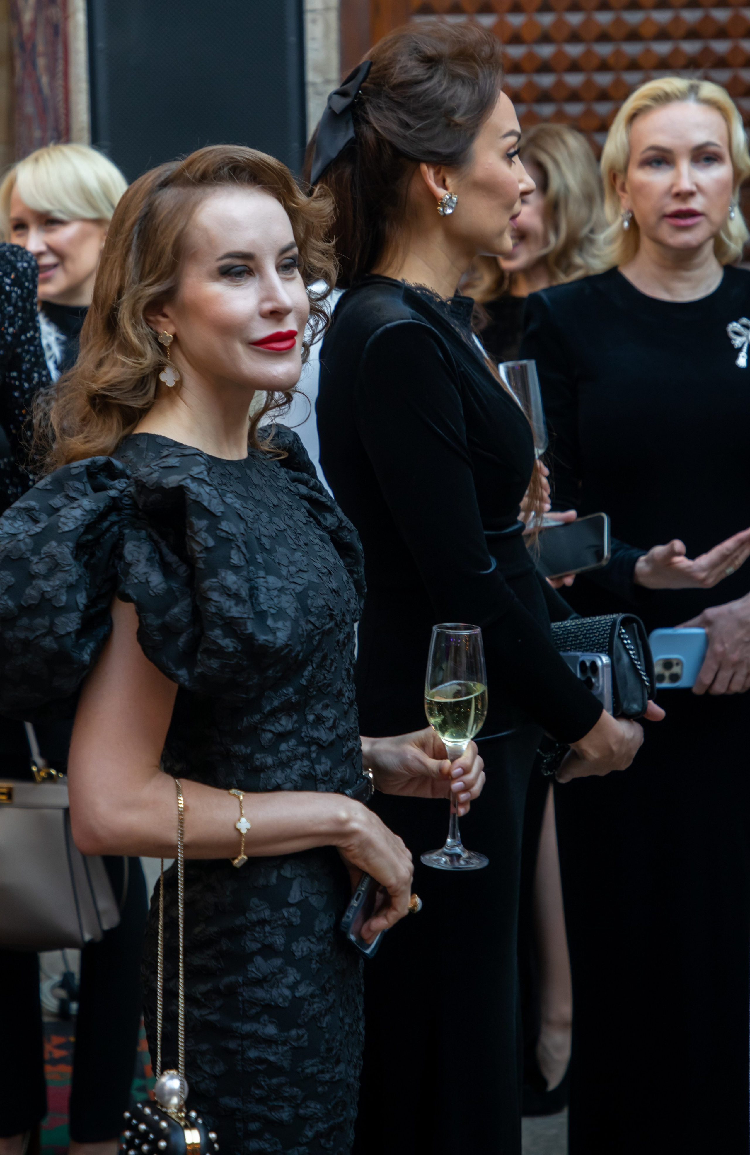 Gala-Dinner with the French Countess, the main etiquette expert Marie de Tilly. Baku Photographer