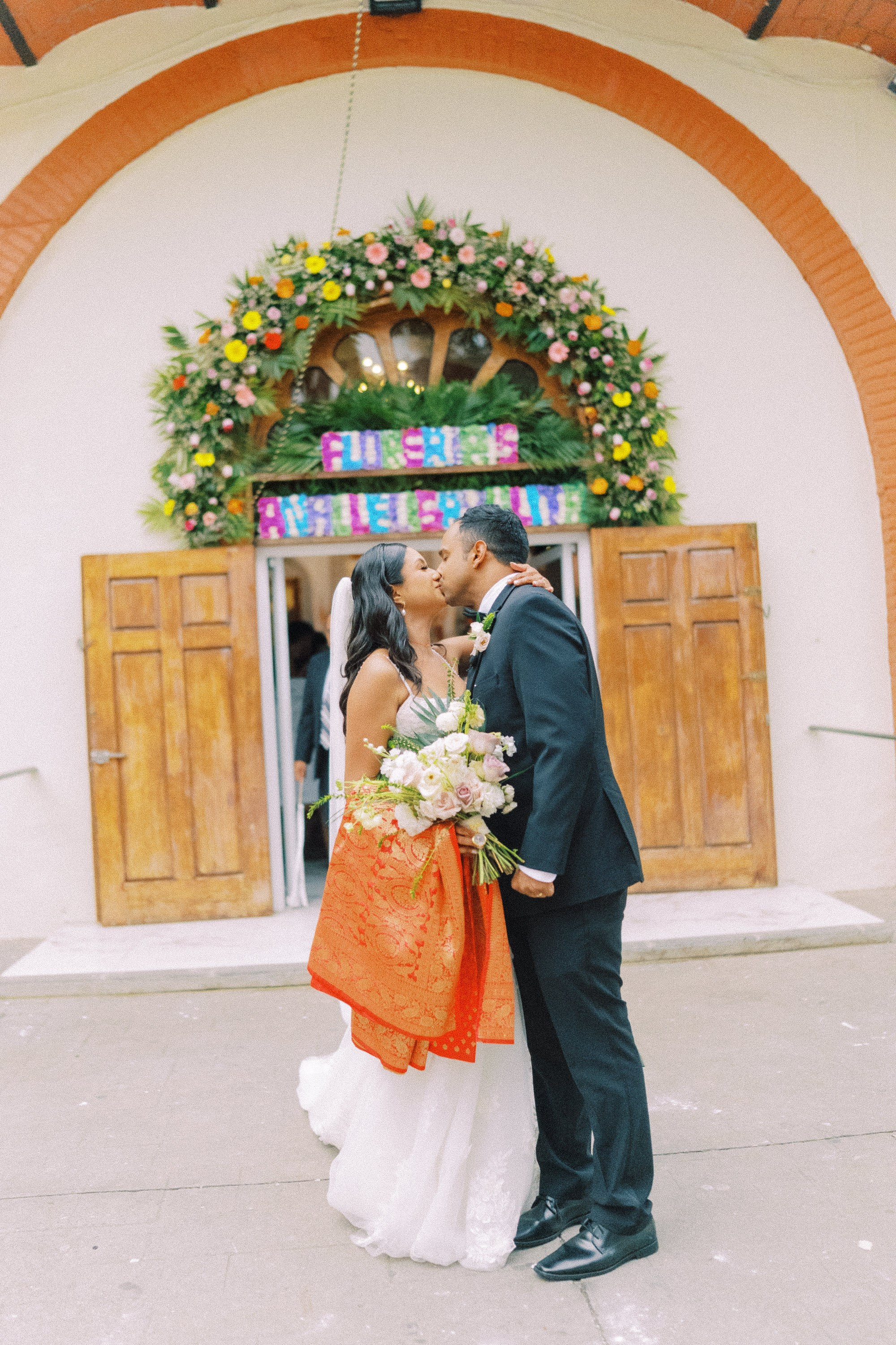 Jannet & Shan wedding in Sayulita church. Sayulita Wedding Photographer, Puerto Vallarta, Cabo