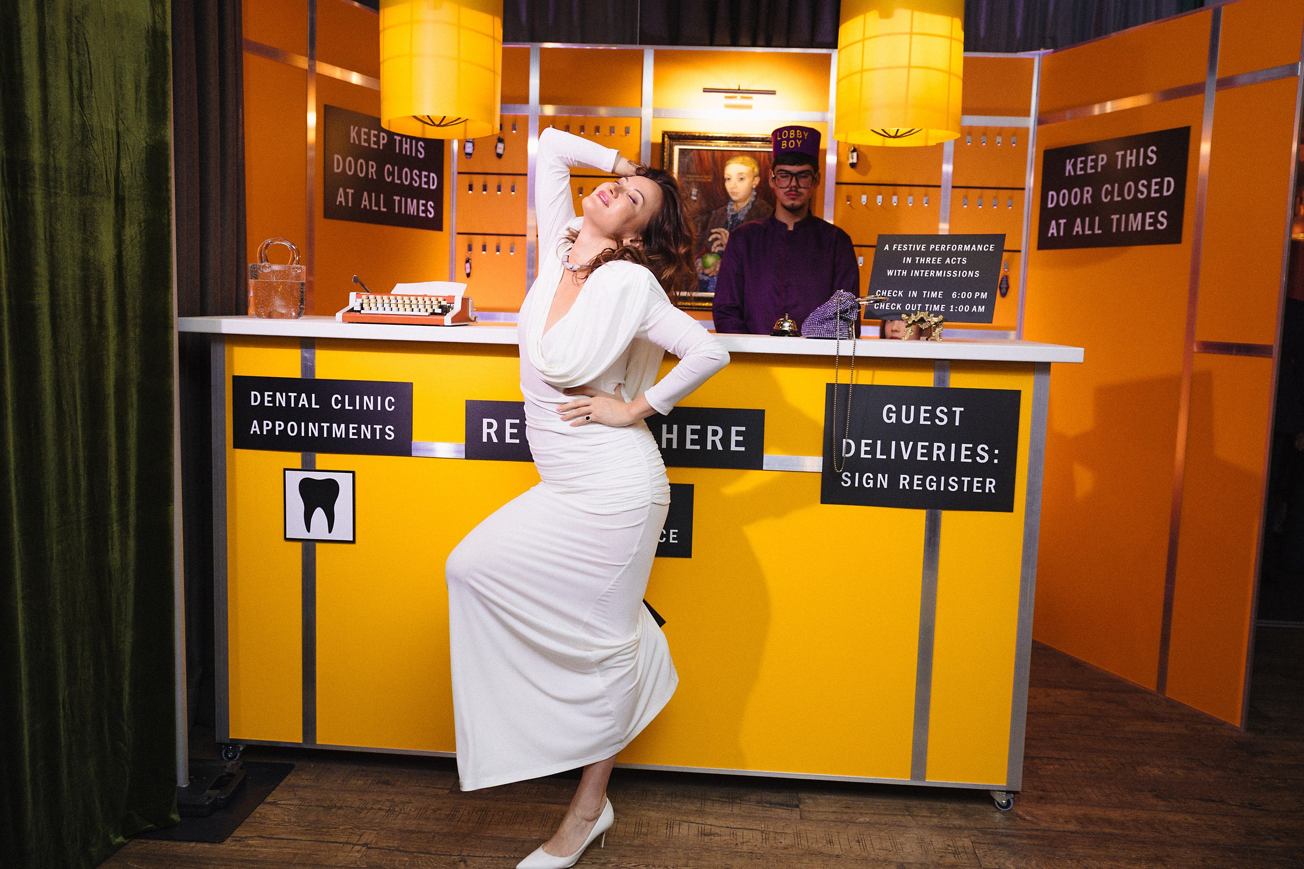 Grand Budapest Hotel Style Anniversary Party in Riga — Elegant Anniversary Photos & Video. Evgeny Timofeyev | Wedding & Content photographer and videographer