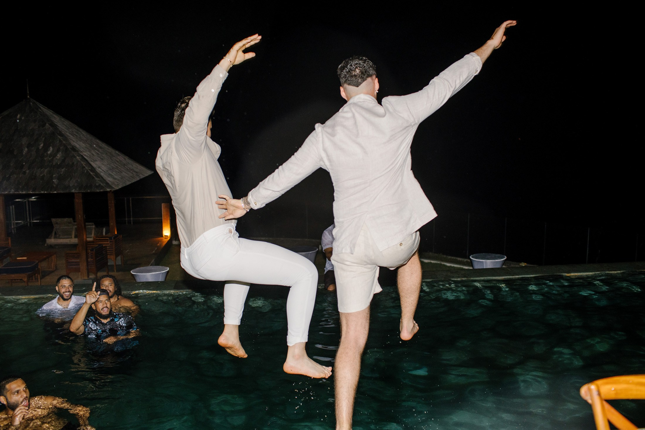 Big funny wedding with guests in paradise Bali island. Get.it.feel — Aesthetic Photography and Videography