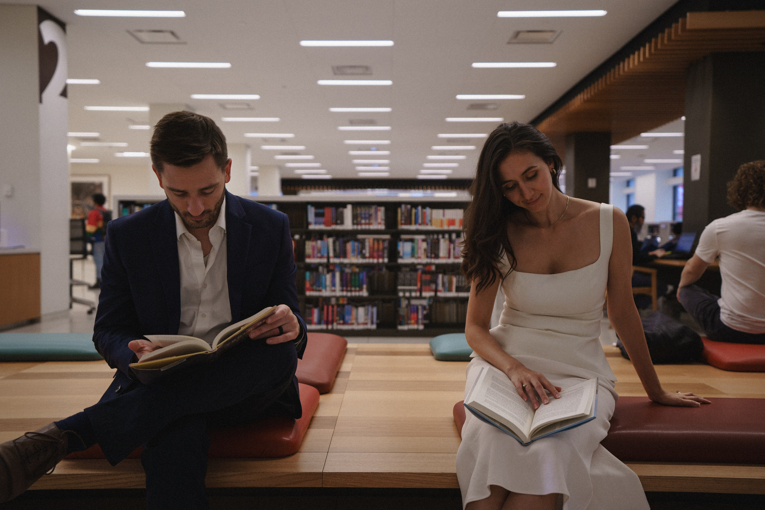 Library love story. New York + destination photographer