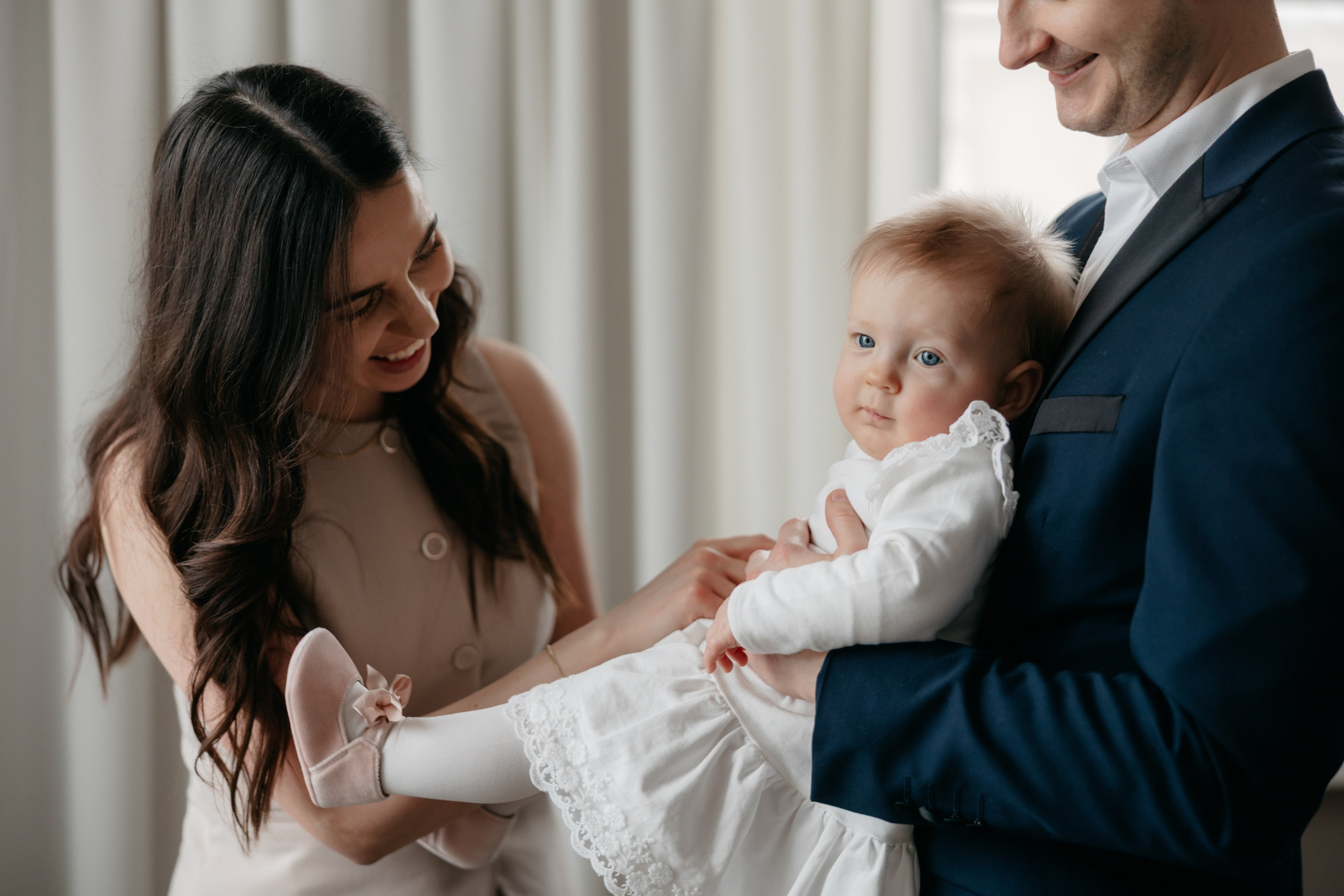 Chrzest Święty Amelki. Fotograf Siedlce