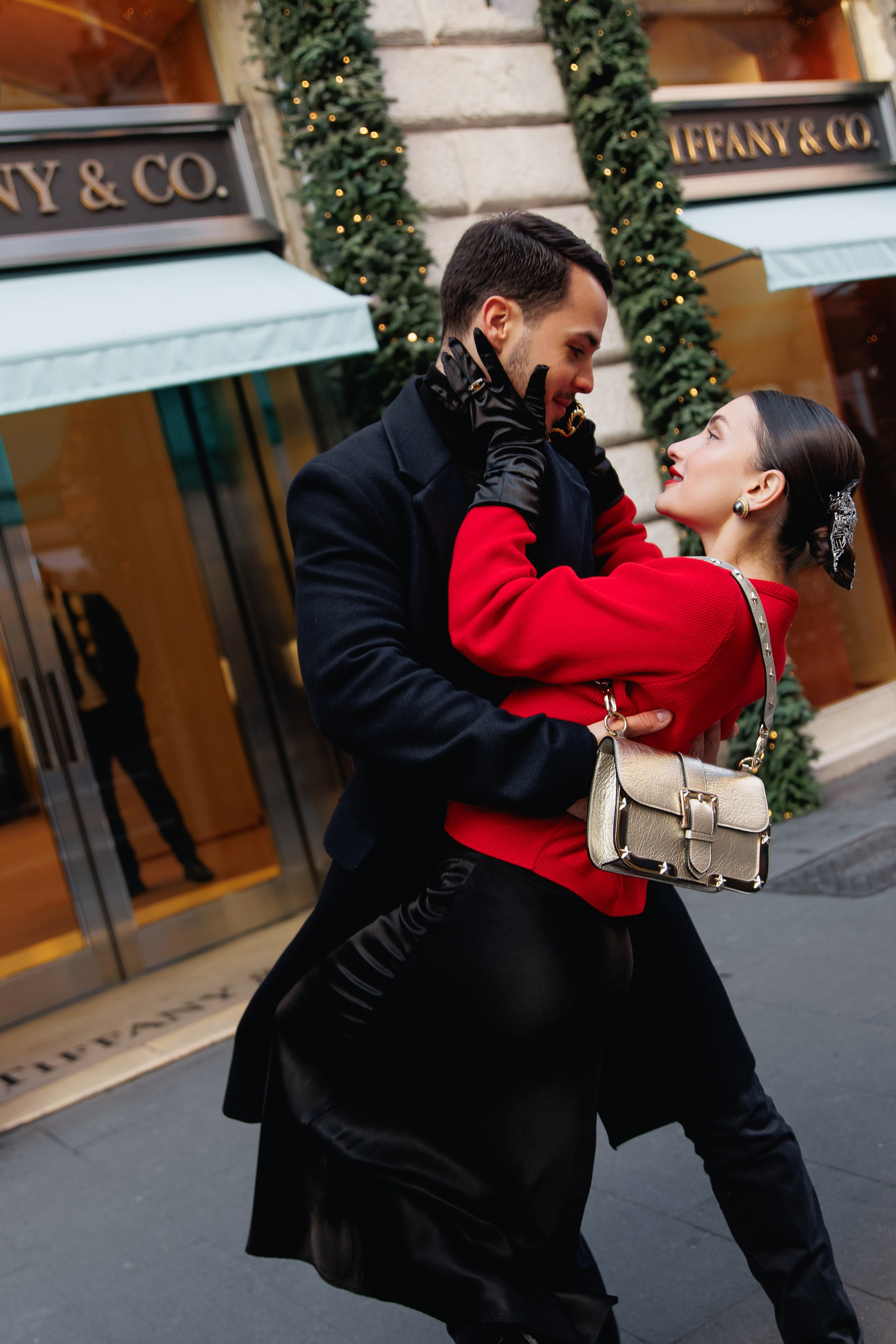 Christmas photoshooting in Rome. Wedding Photographer Rome Tuscany Como Sicily Puglia Amalfy Italy- Oksana Savenchuk