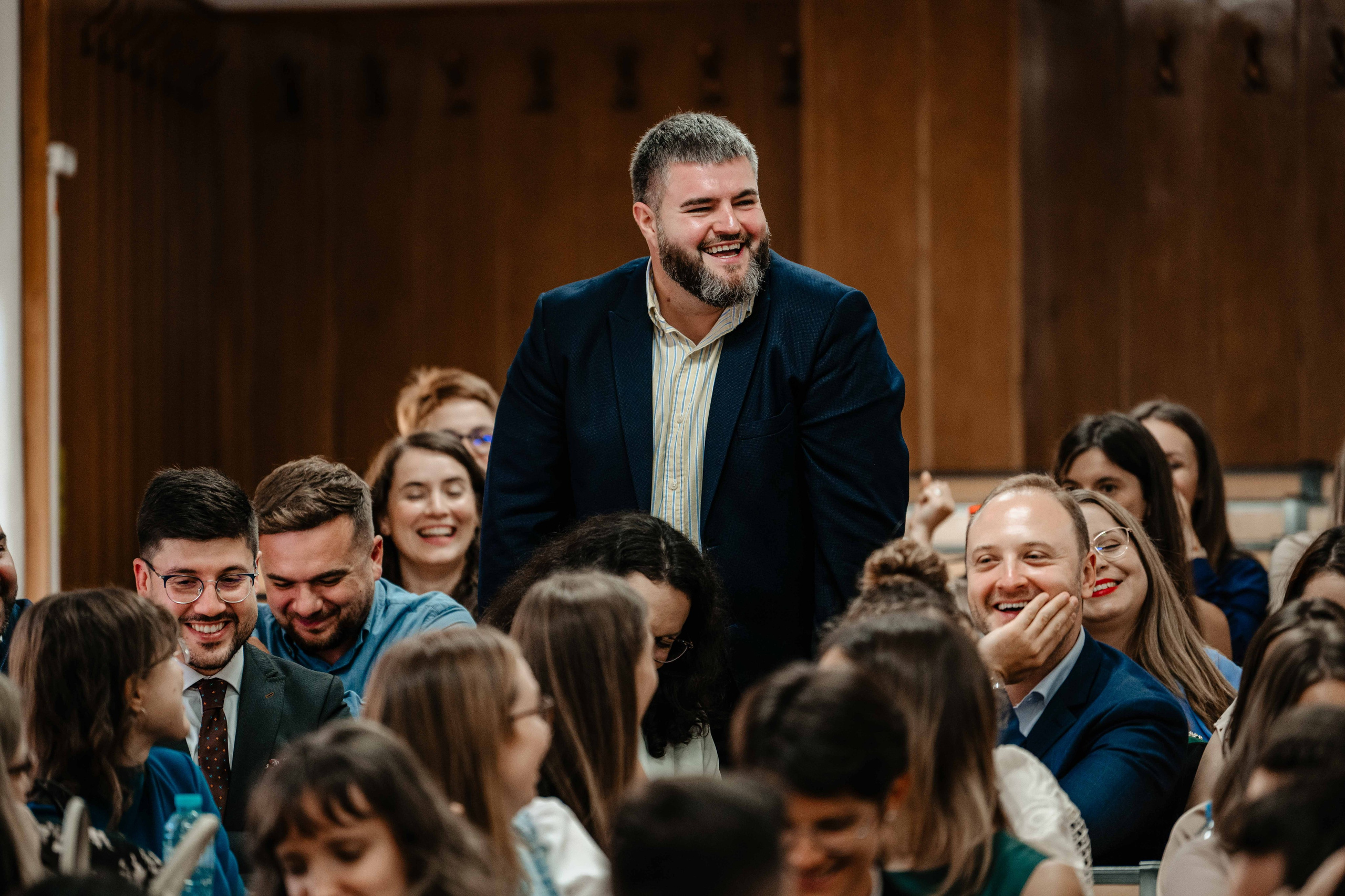 Radu Rahovan Fotograf de eveniment Cluj Reuniune Facultate UBB Drept 10 Ani