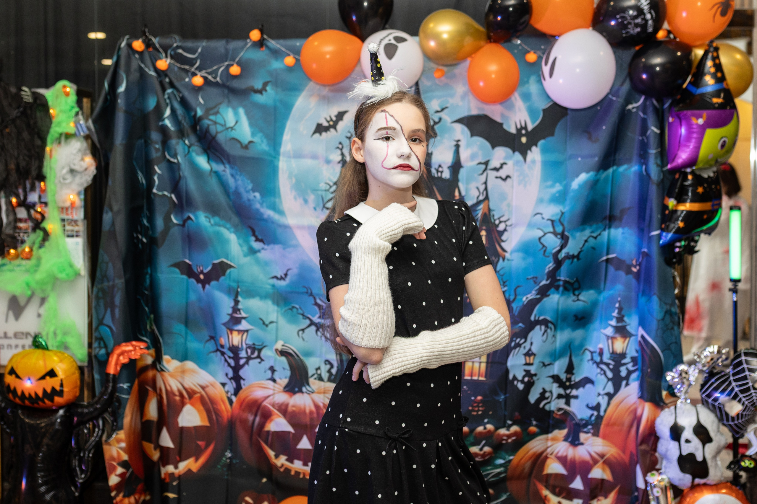 Leo dance studio Helloween 2025. Семейный и детский фотограф в Варшаве Мила Бобровская