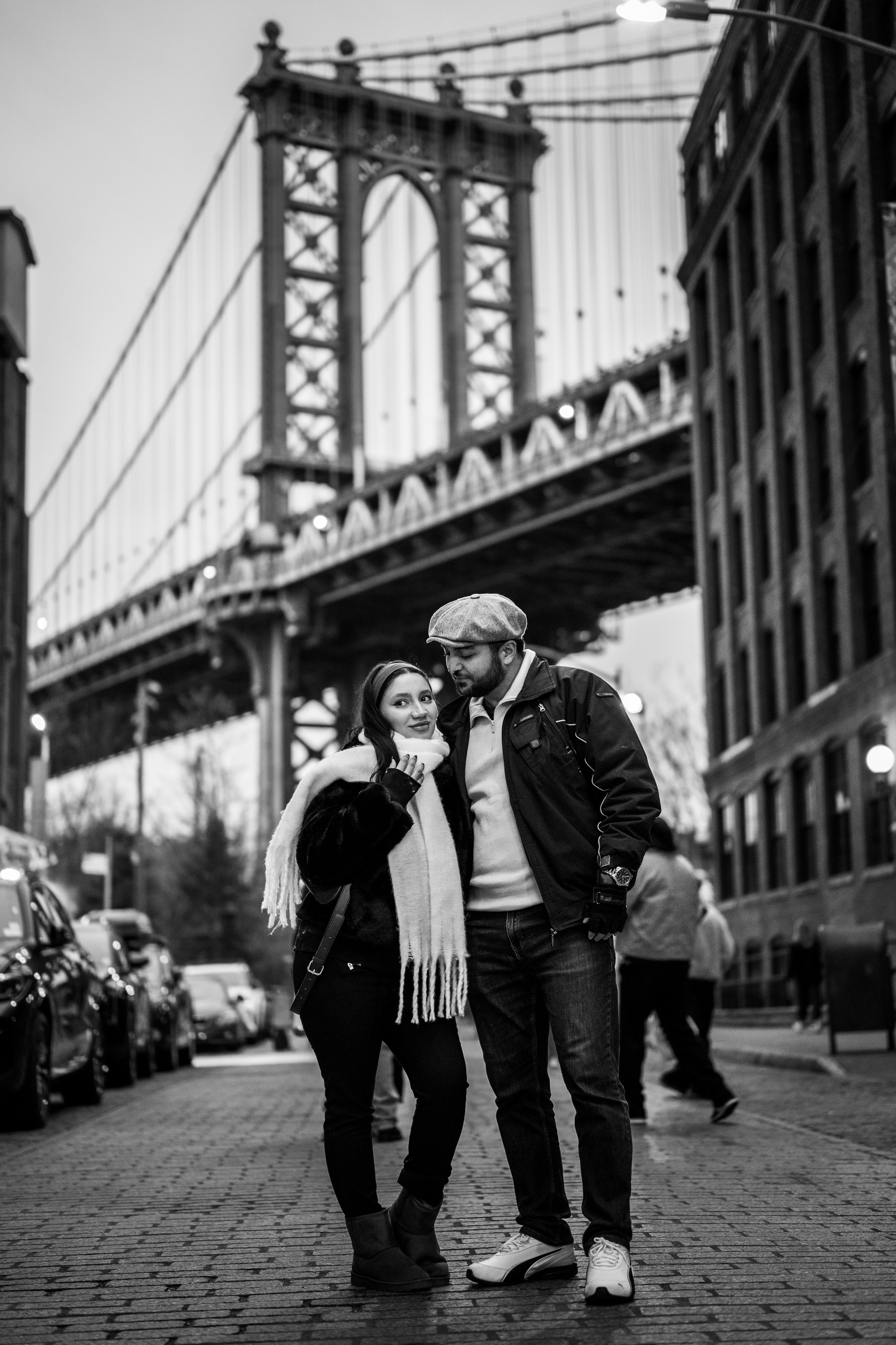 DUMBO Couple Photoshoot | Brooklyn NYC Photography. Photography company in NYC — Sirius Proxima Photography
