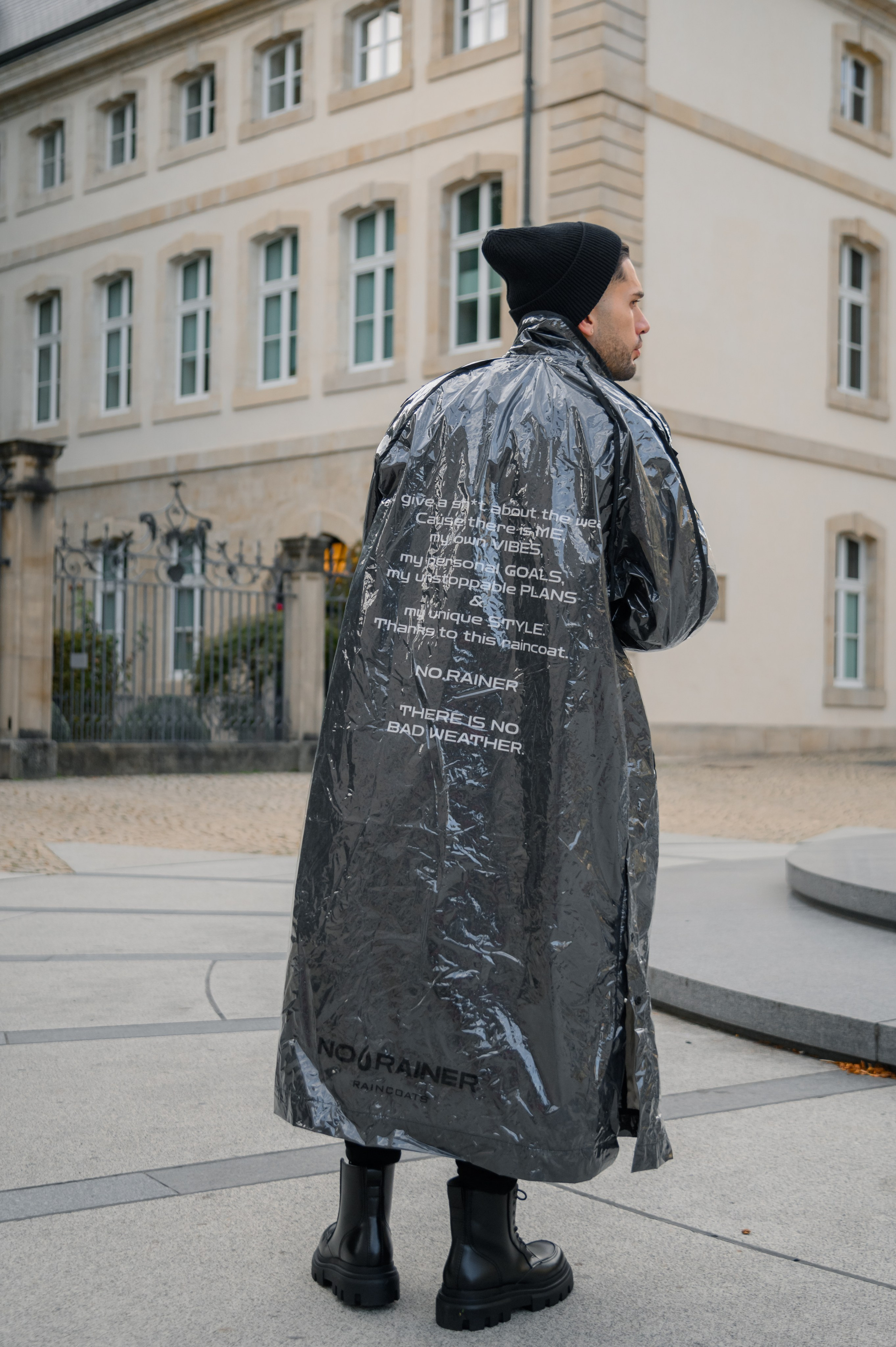 Rain coats brand “No.Rainer”. Designed in Luxembourg. Photographer in Luxembourg Tanita