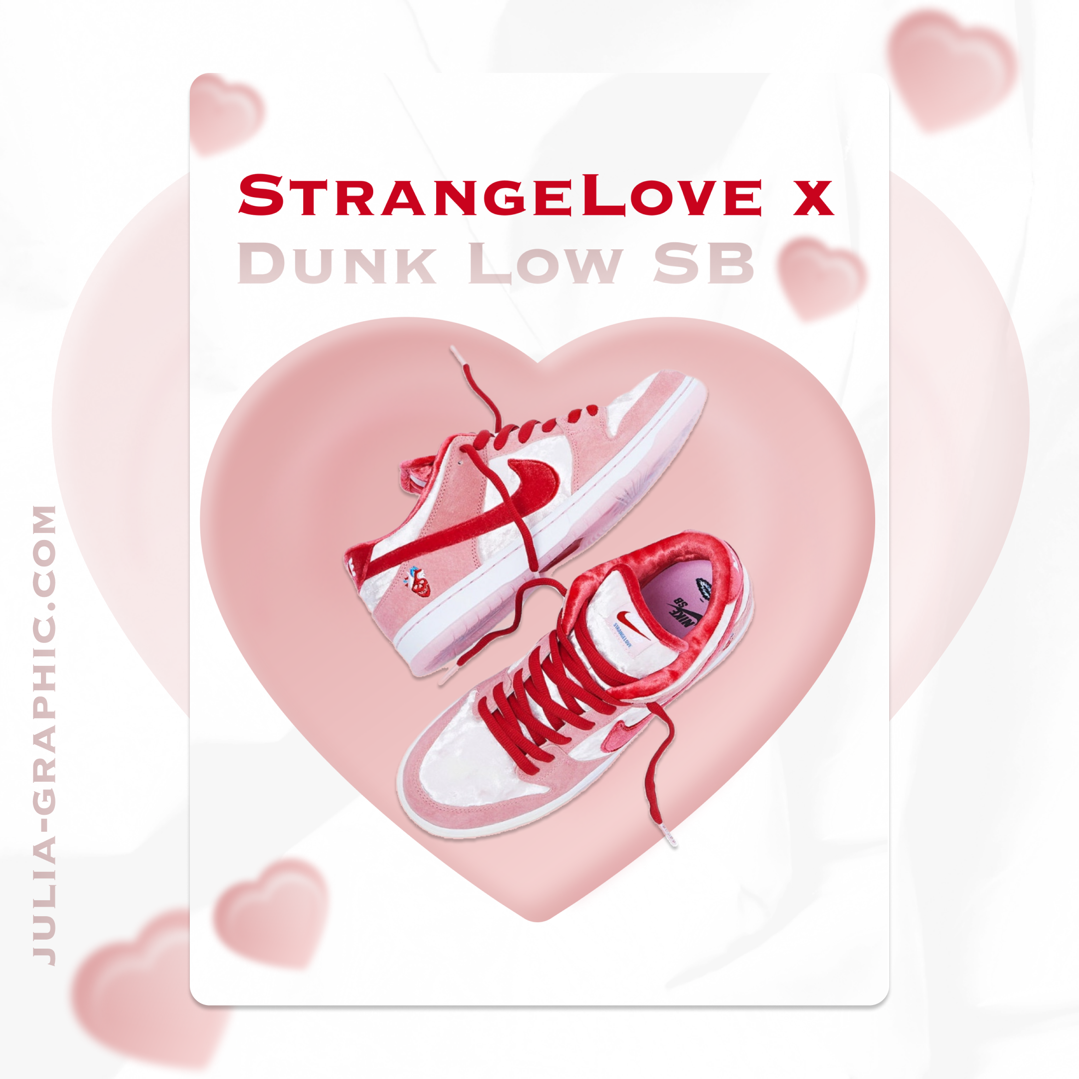 Обувь. Графический дизайнер и ретушёр Юлия Абрамова