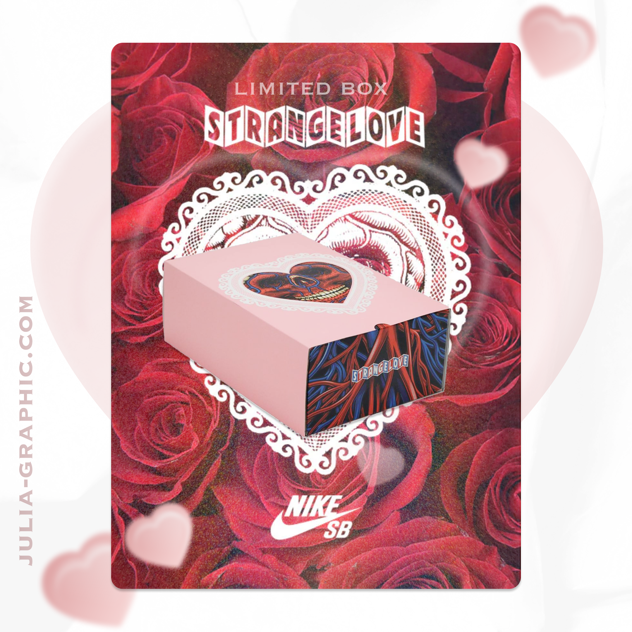 Обувь. Графический дизайнер и ретушёр Юлия Абрамова