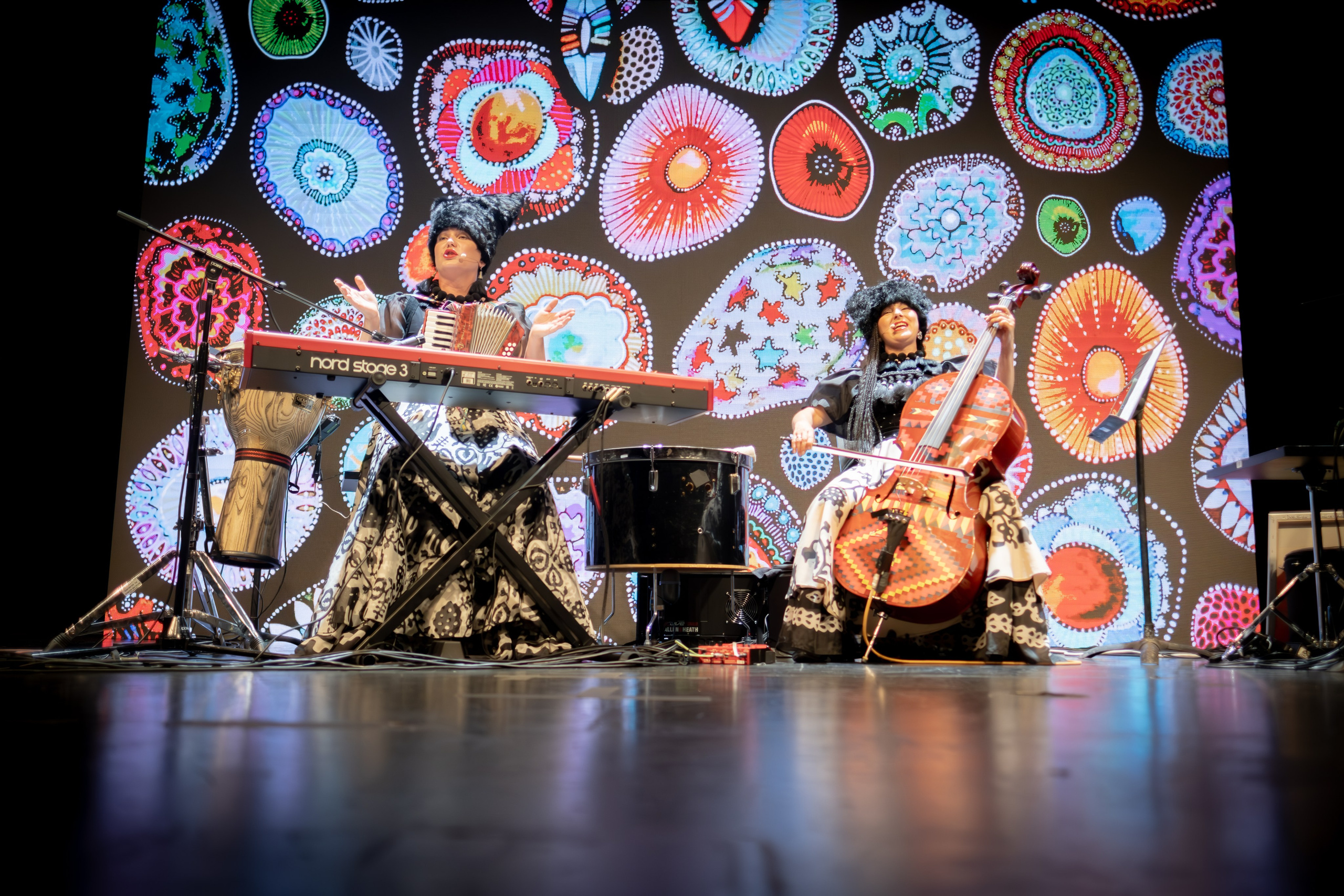DAKHA BRAKHA. Reportage concert portrait photography in the San Francisco Bay Area
