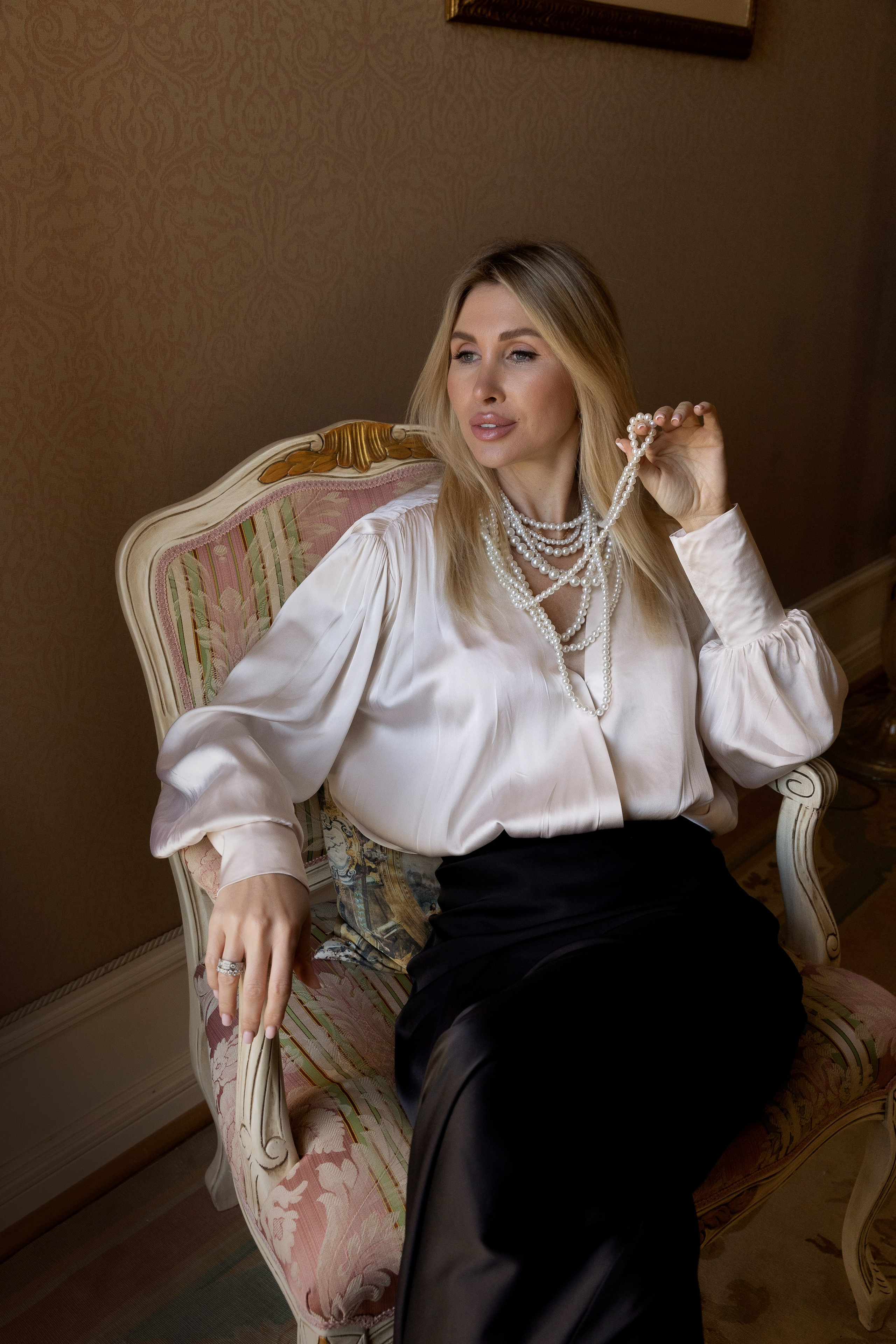 Yana at down in Venice