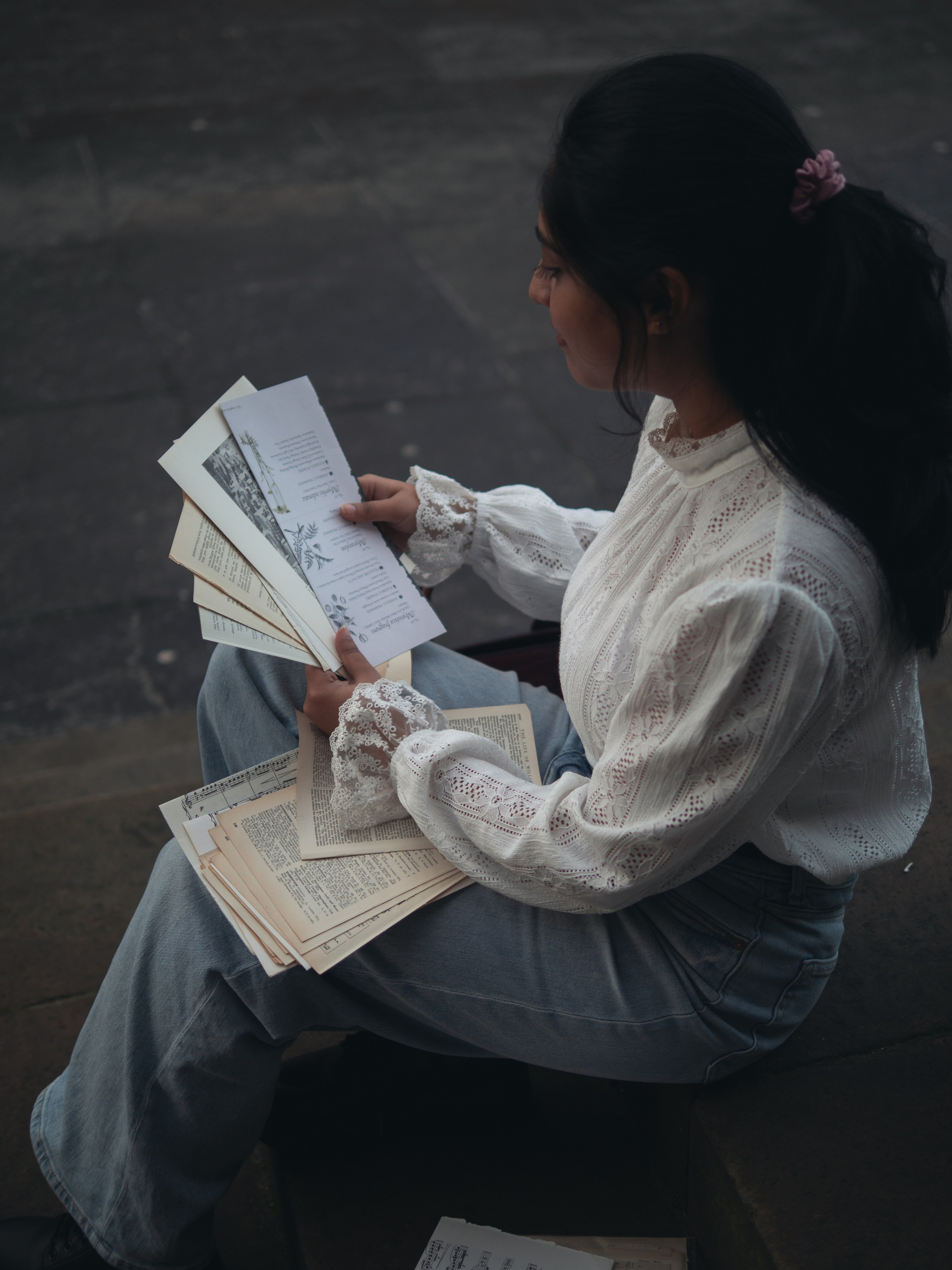Lubna in Edinburgh. Expect Miracles Photography by Kate & Andrew