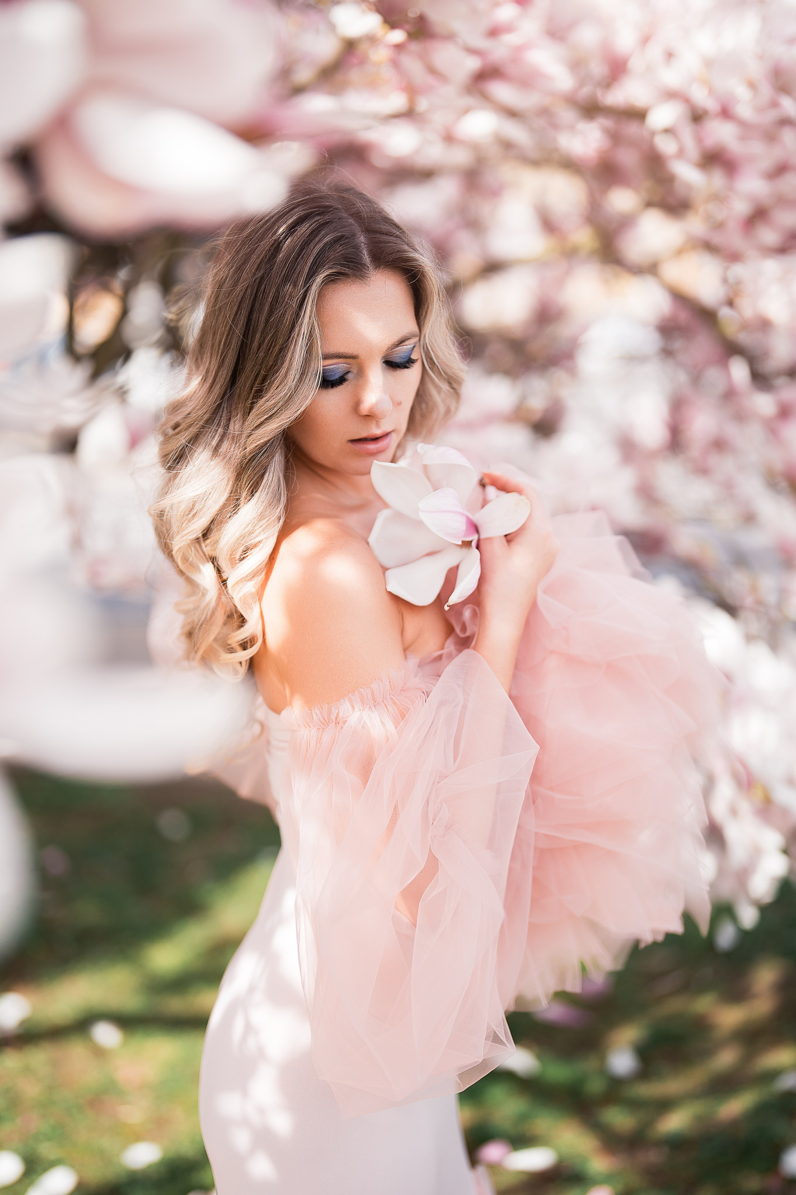 Magnolien. Familien, Lifestyle und Portrait Fotografin in Trier, Luxembourg