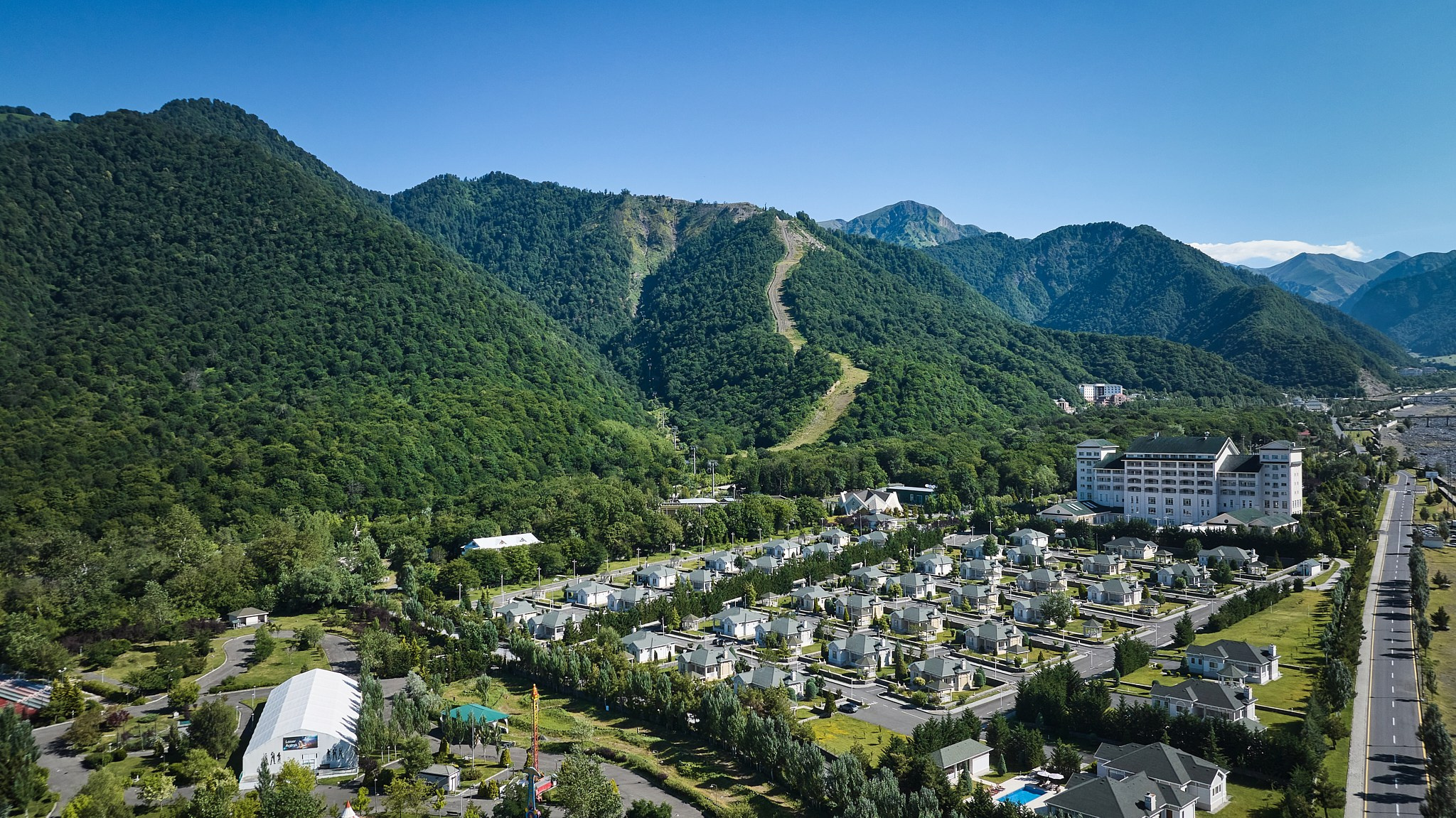 Riverside hotel, Summer 2023. Elmar Mustafazadeh Photography