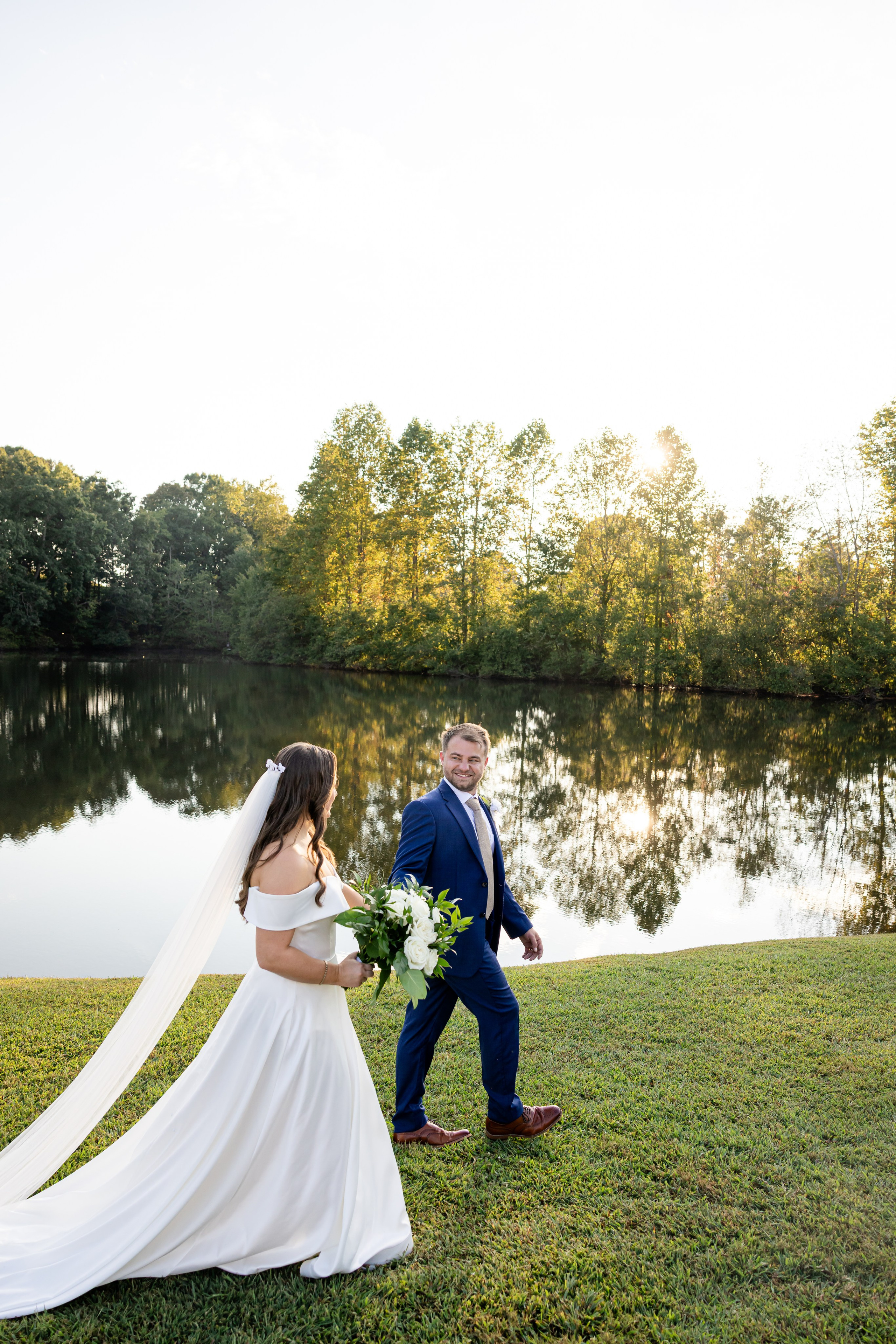 Rhodes & Allison’s Timeless Wedding at Greenbrier Farms. Wedding and portrait photography in Greenville SC