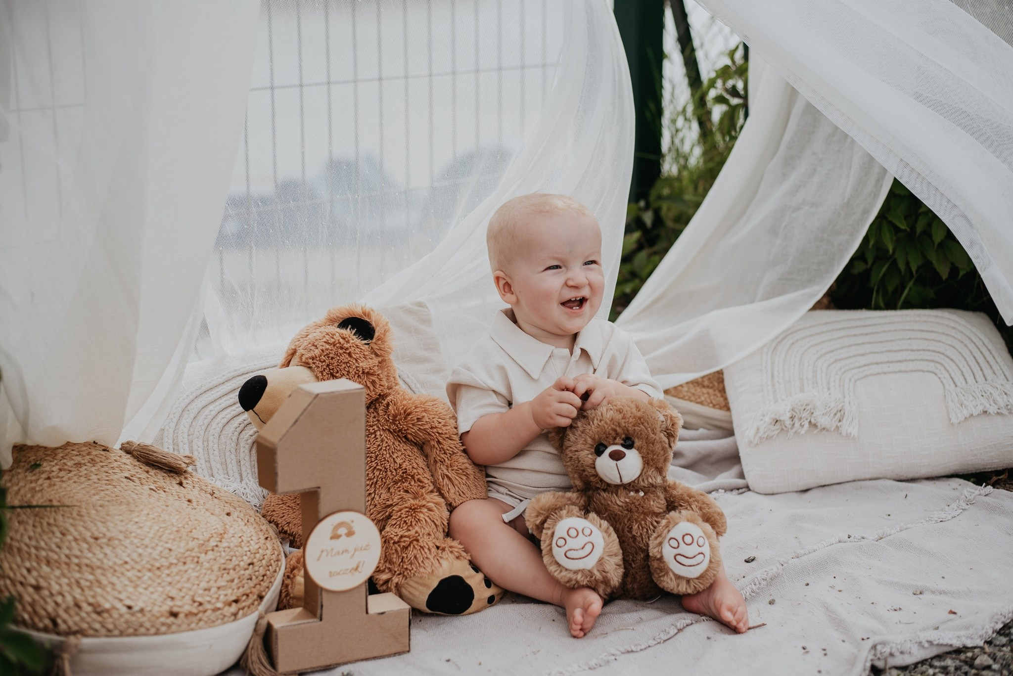 Roczek Stasia. Dominika Strachacka Fotografia | Fotograf ślubny i rodzinny Opole Lubelskie Lublin