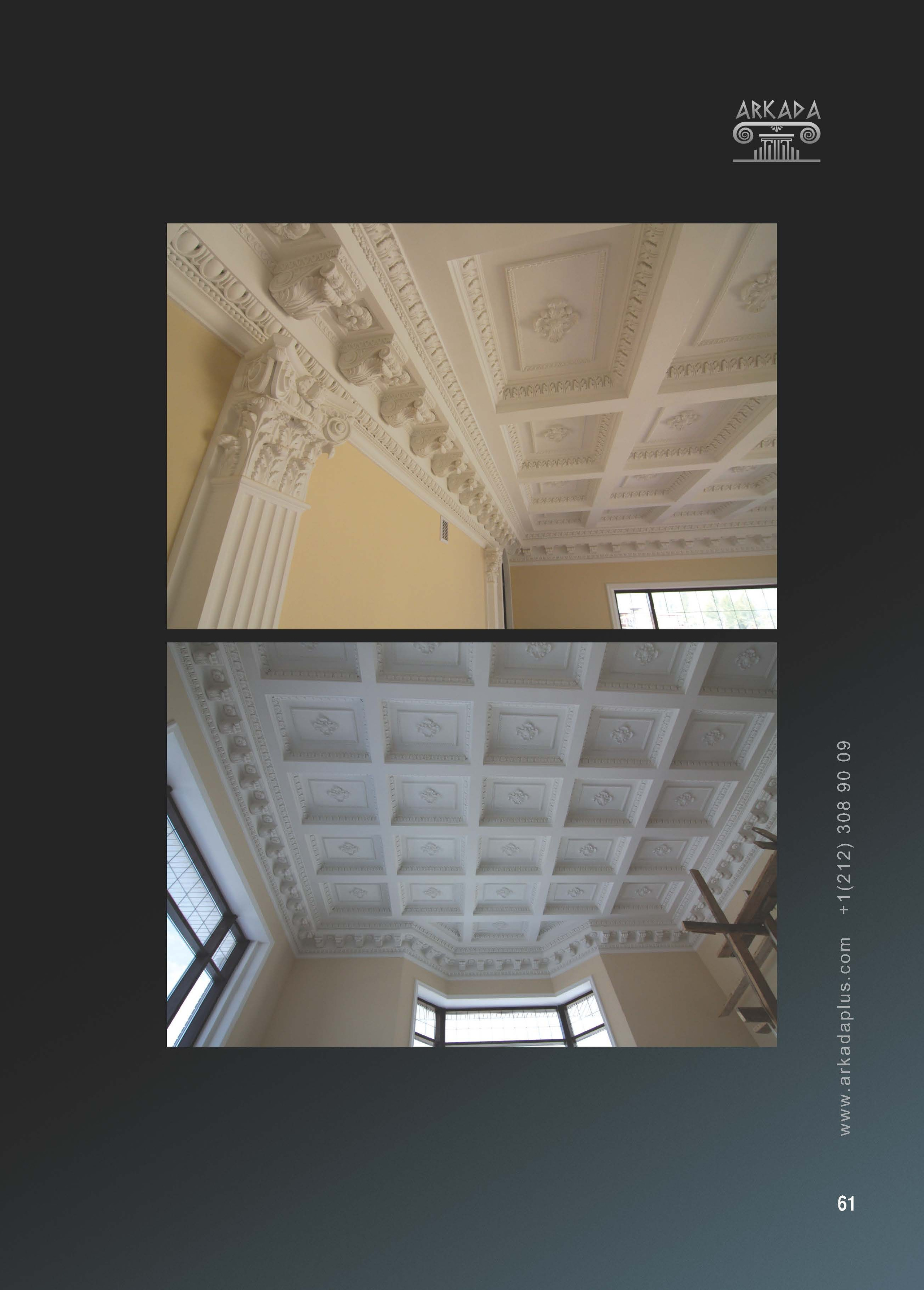 Catalog pages. Plaster molding