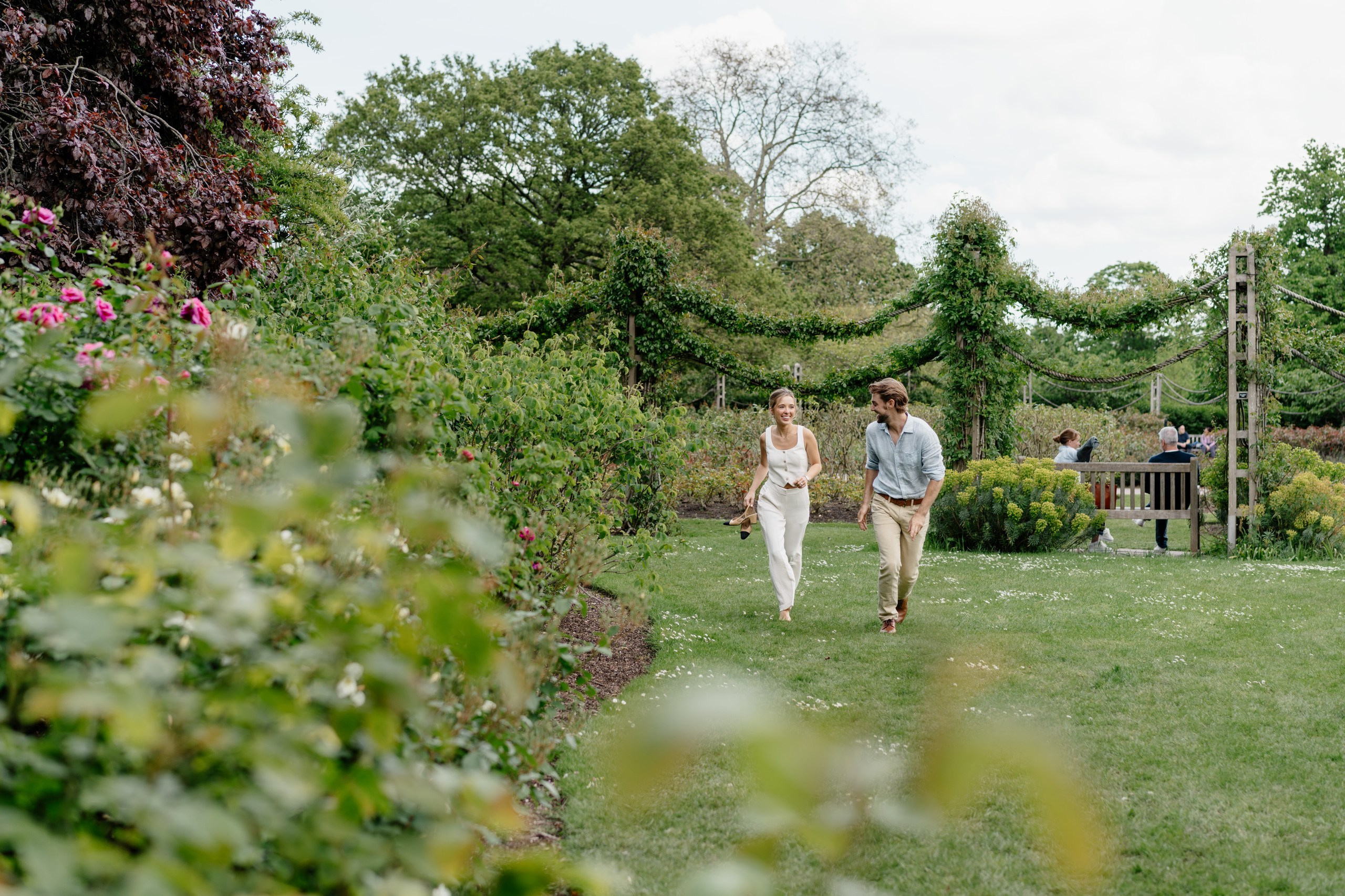 Engagement session in Regents park. London portrait and family photographer