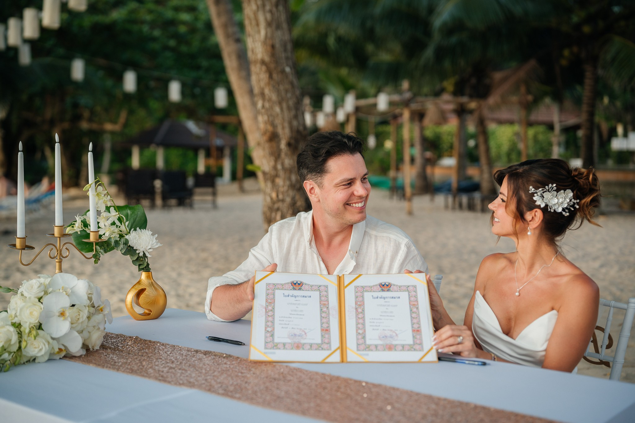 Sonia and Alexandre 26.12.2024. Wedding on Koh Samui, Thailand