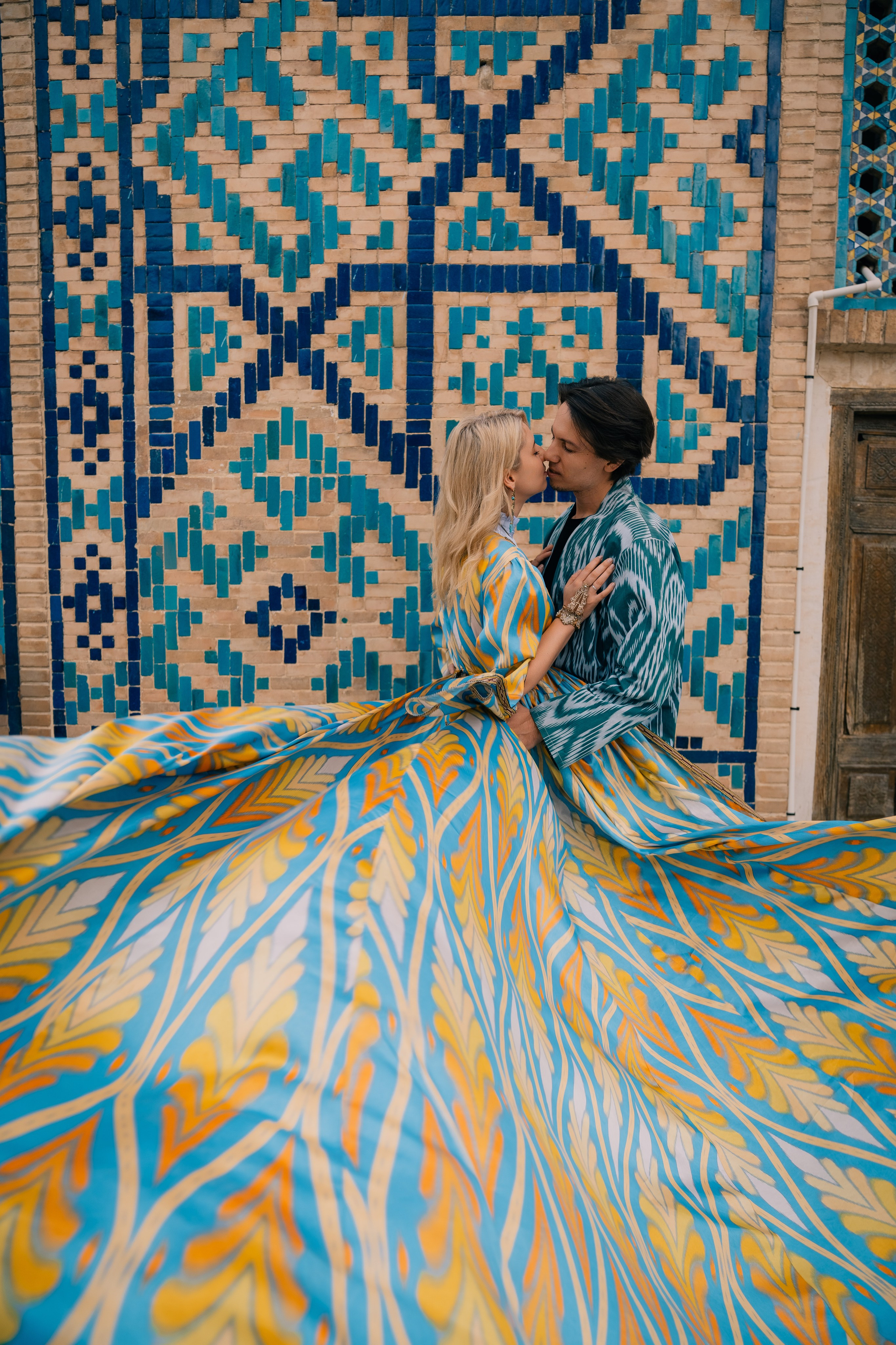 Love-story в узбекском стиле, площадь Регистан.