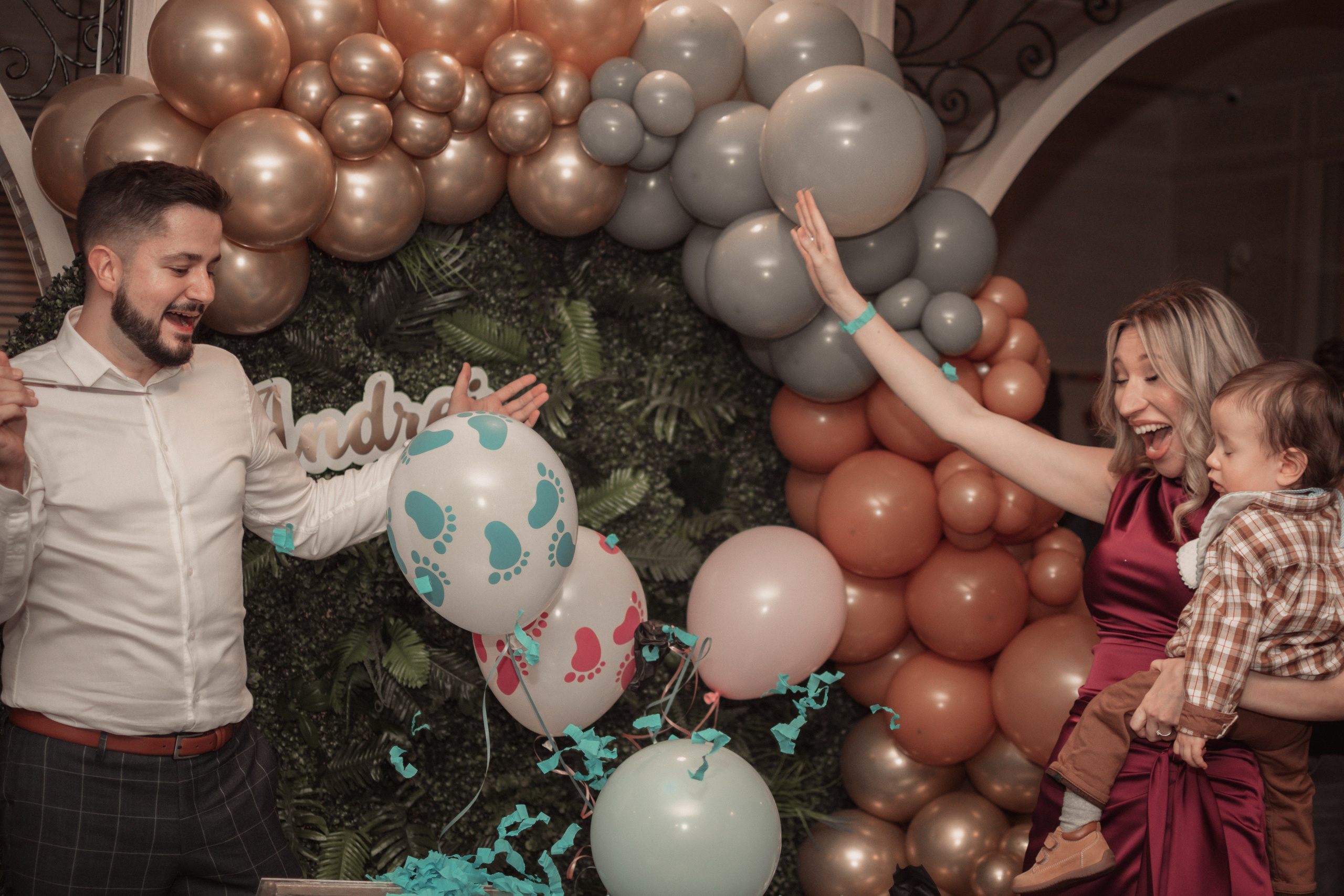 Andrej, krštenje i rođendan. BambinaaPhotography