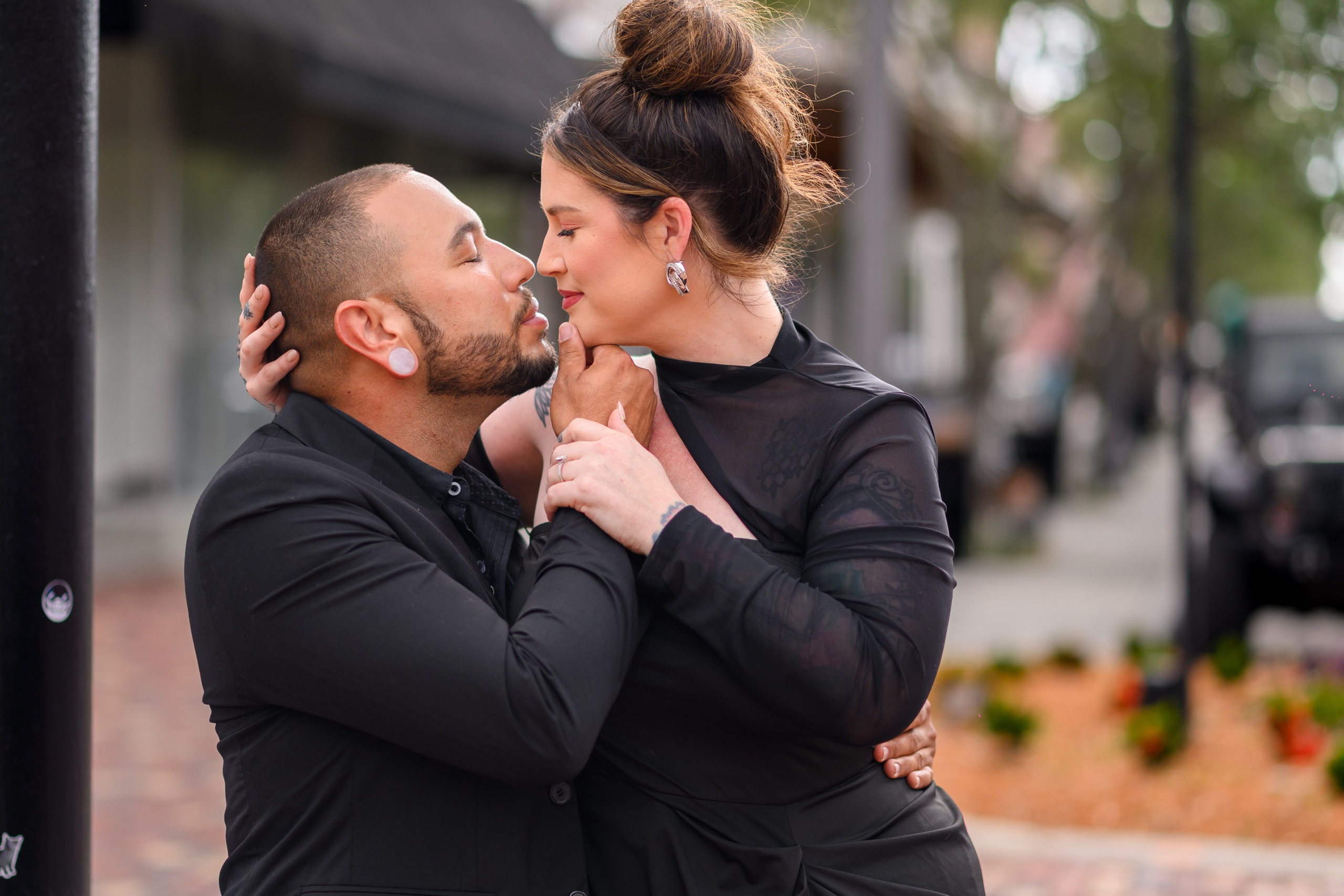 Engagement Session — Downtown Sanford, Florida,