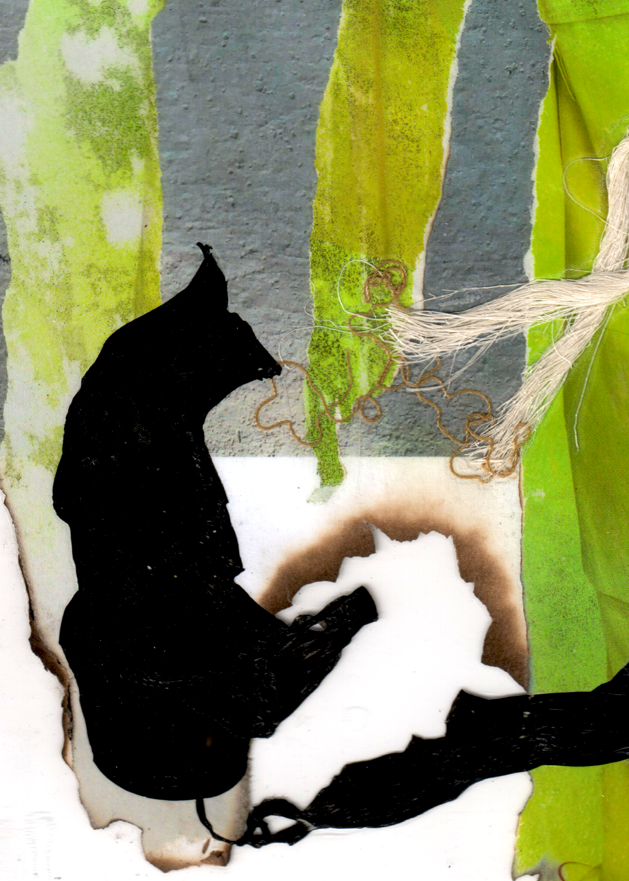 No strength, where is home?. Rita Salnikova — Collage Artist and Visual Creator in Grenoble France