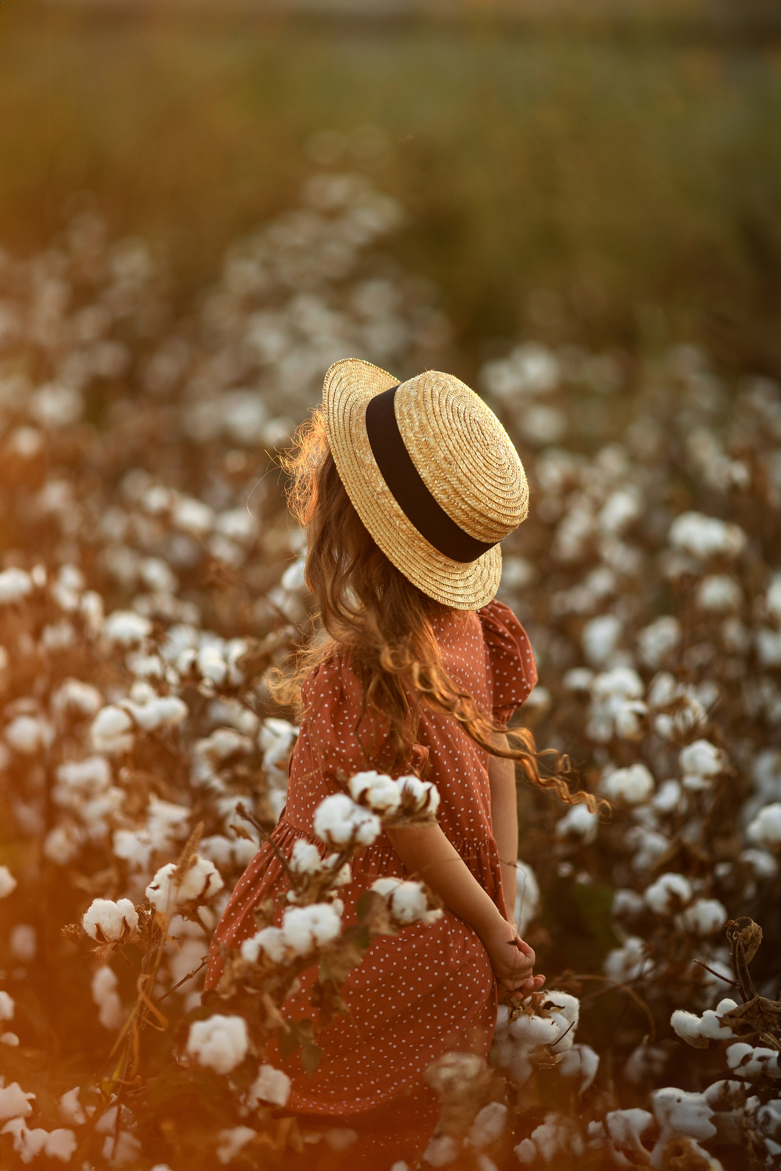 Фотосессия на хлопковом поле. Фотограф в Турции, Анталии, Кемере, Белеке, Сиде, Каше, Калкане, Фетхие