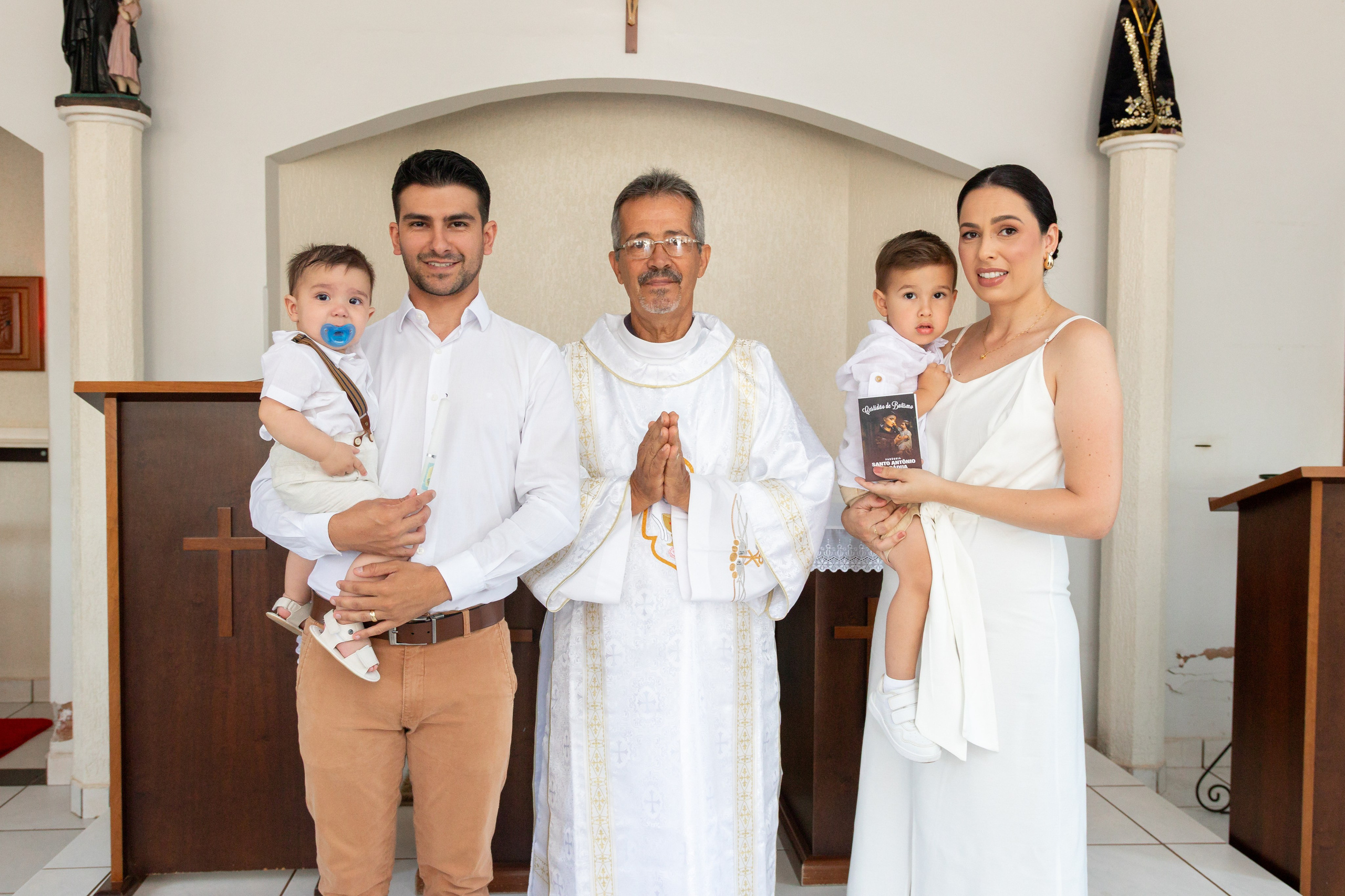 Lucca — Batizado. Principal