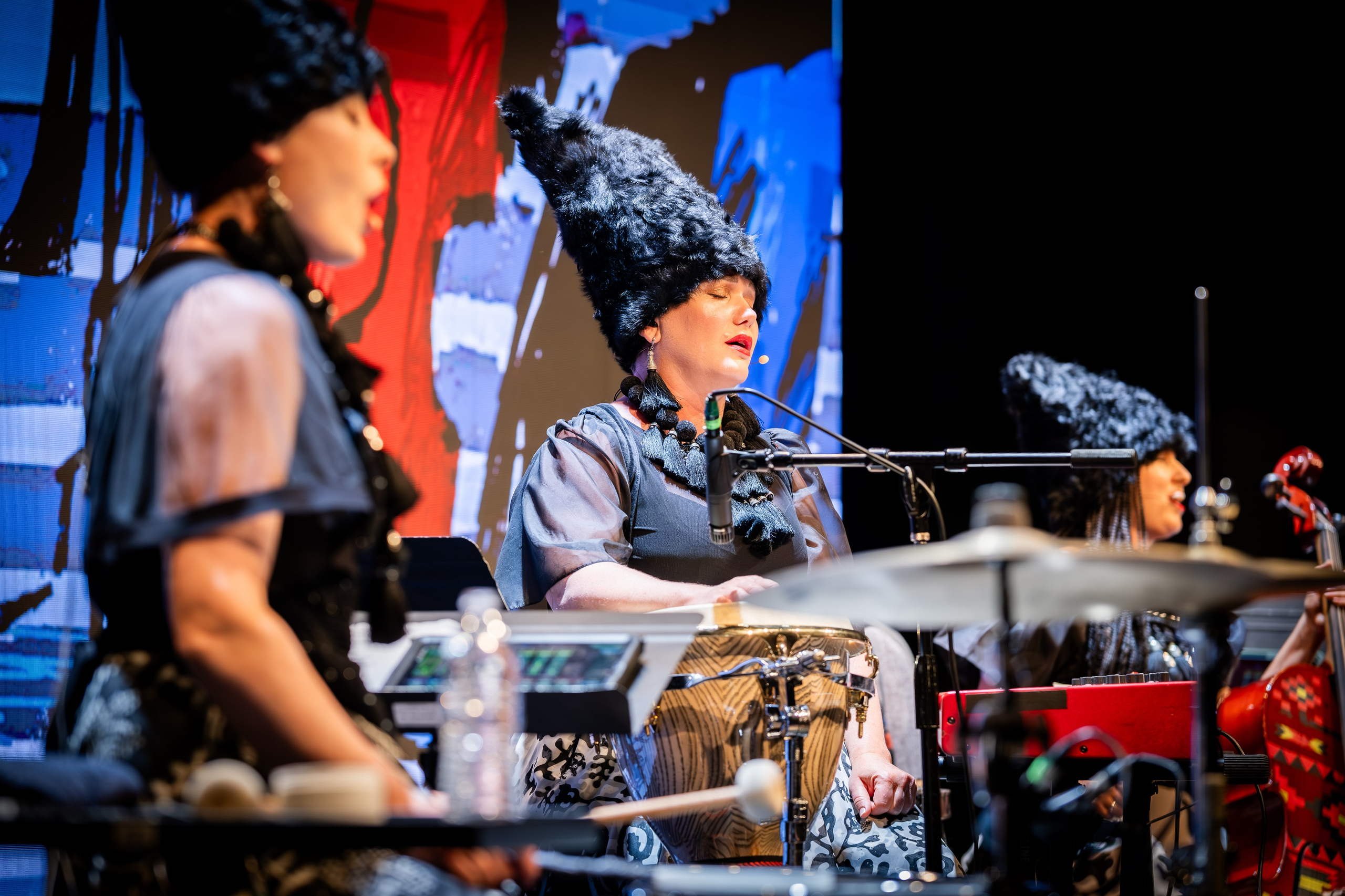 DAKHA BRAKHA. Reportage concert portrait photography in the San Francisco Bay Area