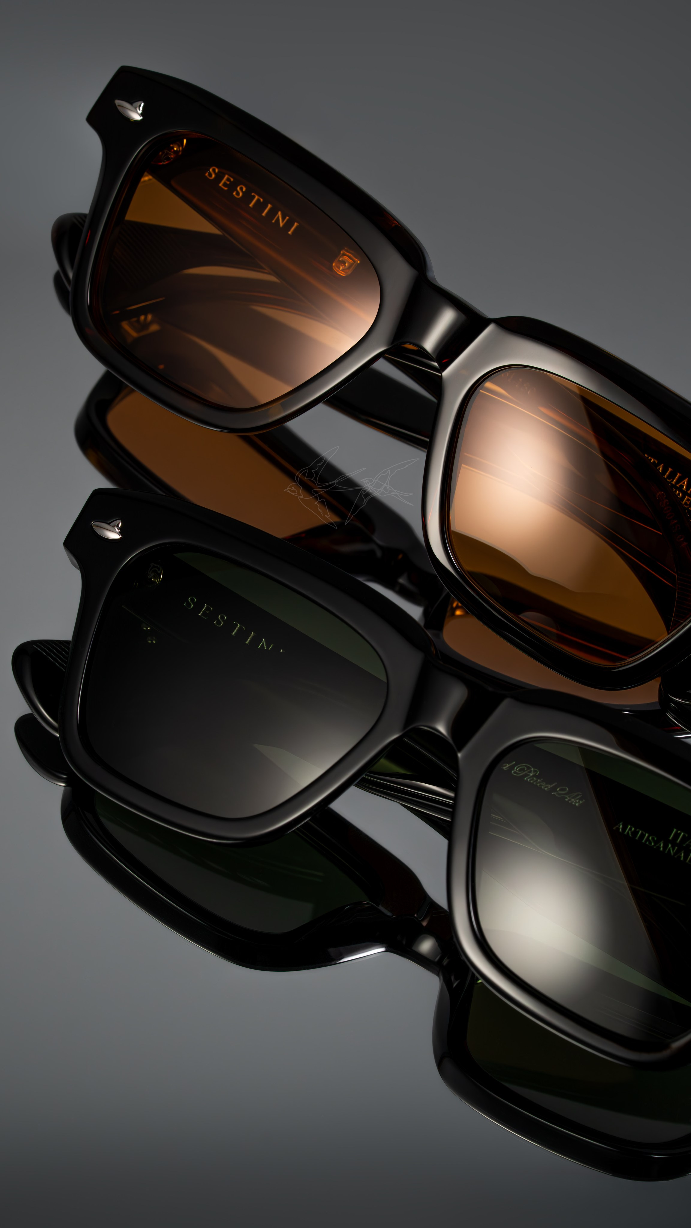 Fashion glasses. Ellstudio film production