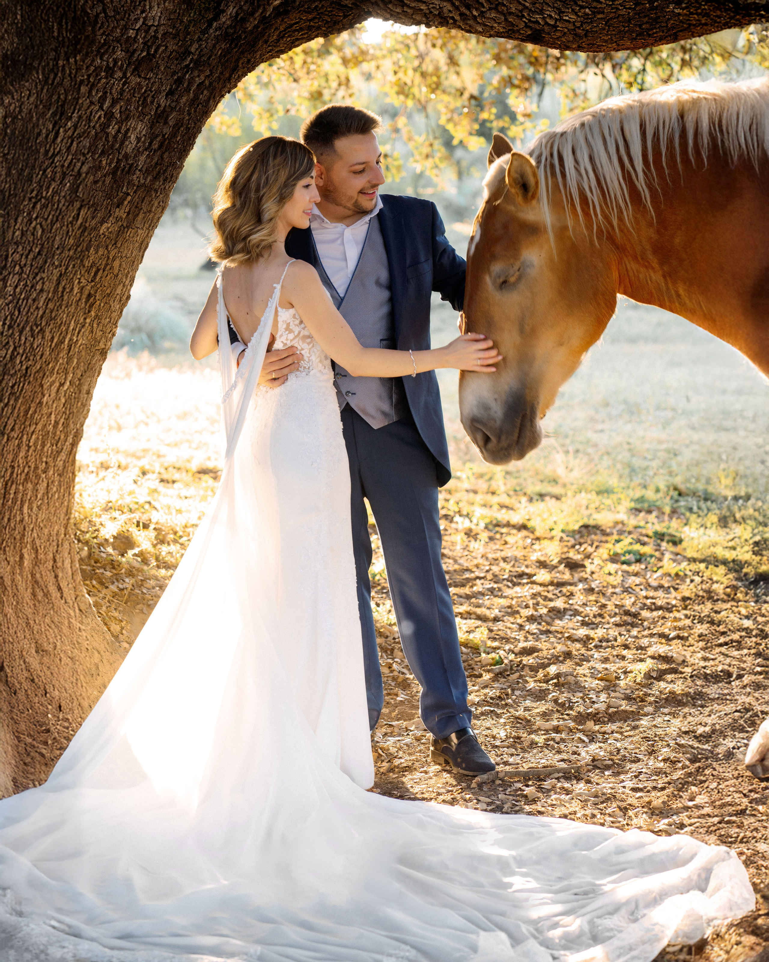 Конная фотосессия. Женские портреты в Мадриде — естественная красота и свет | Anna Maruleva